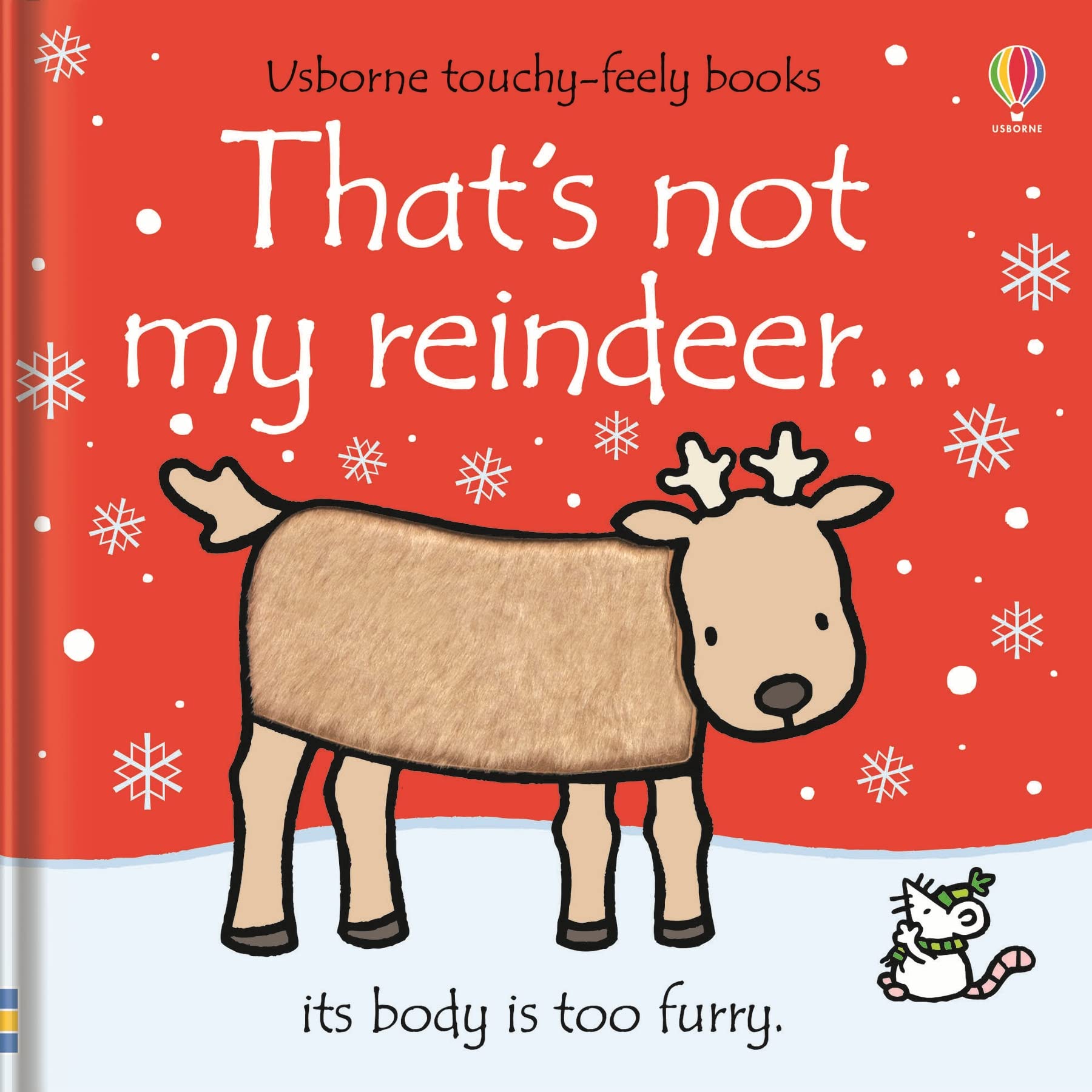 Thats Not My Reindeer (Touchy-Feely Board Books) By Fiona Watt | Fiona Watt NEW