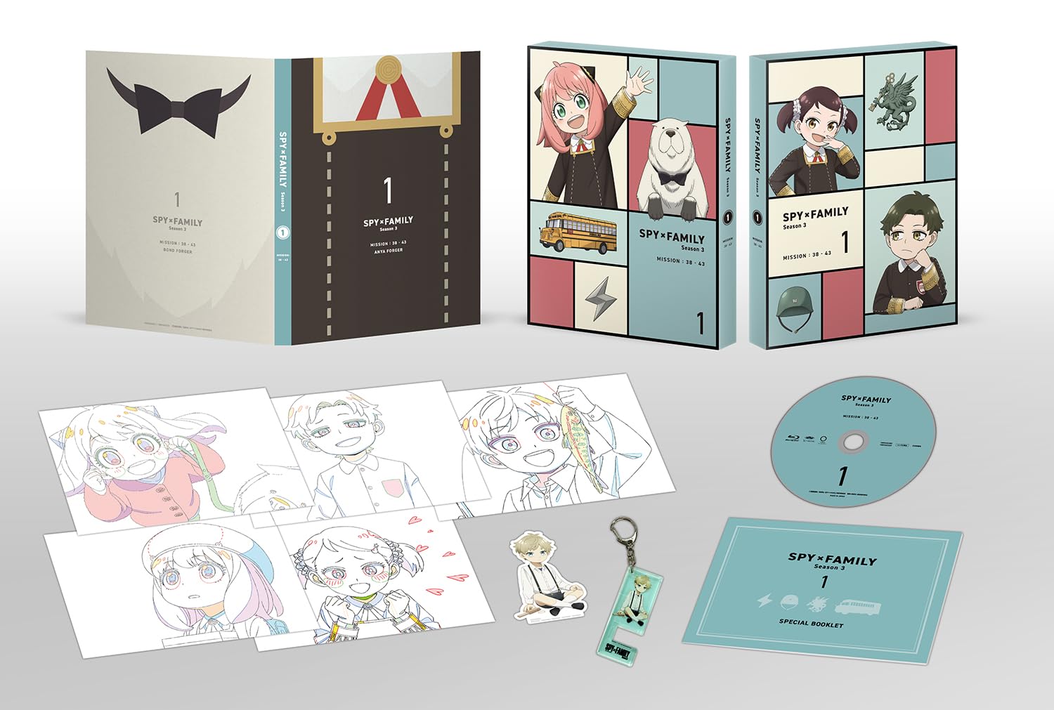 Amazon.co.jp: 『SPY×FAMILY』Season 3 Vol.1 完全初回数量限定版 [Blu