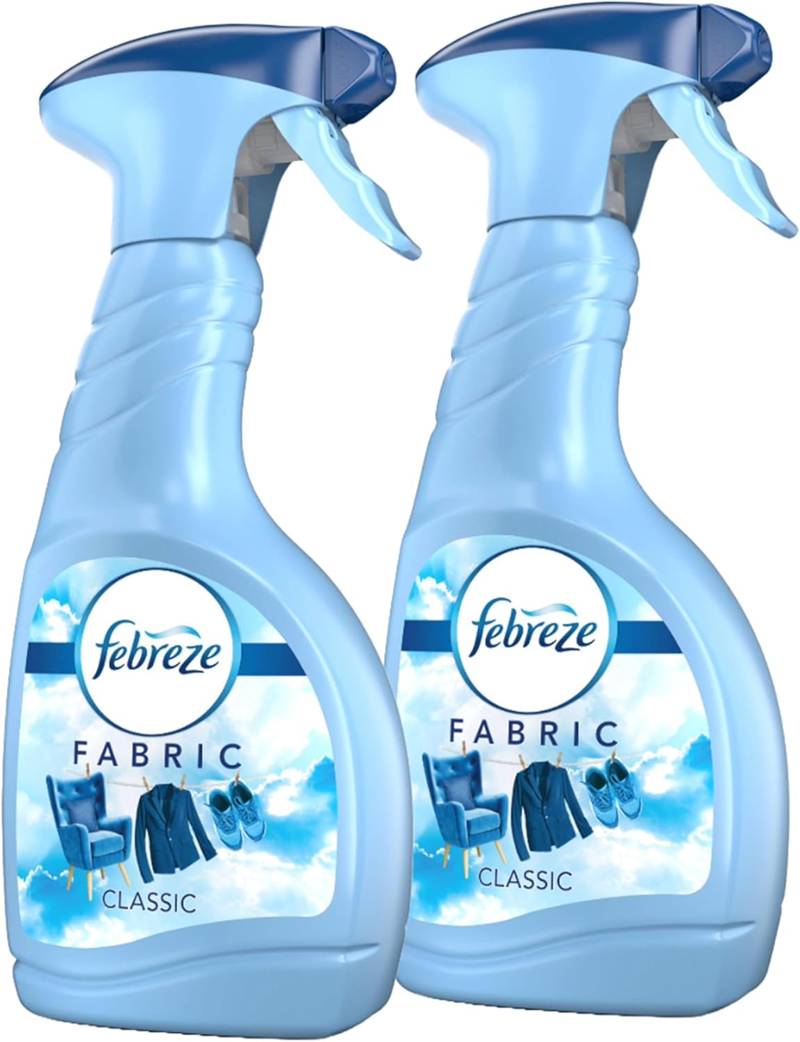 Fabric Freshener Spray Odour Eliminator Pack of 2 x 500ml Water Based
