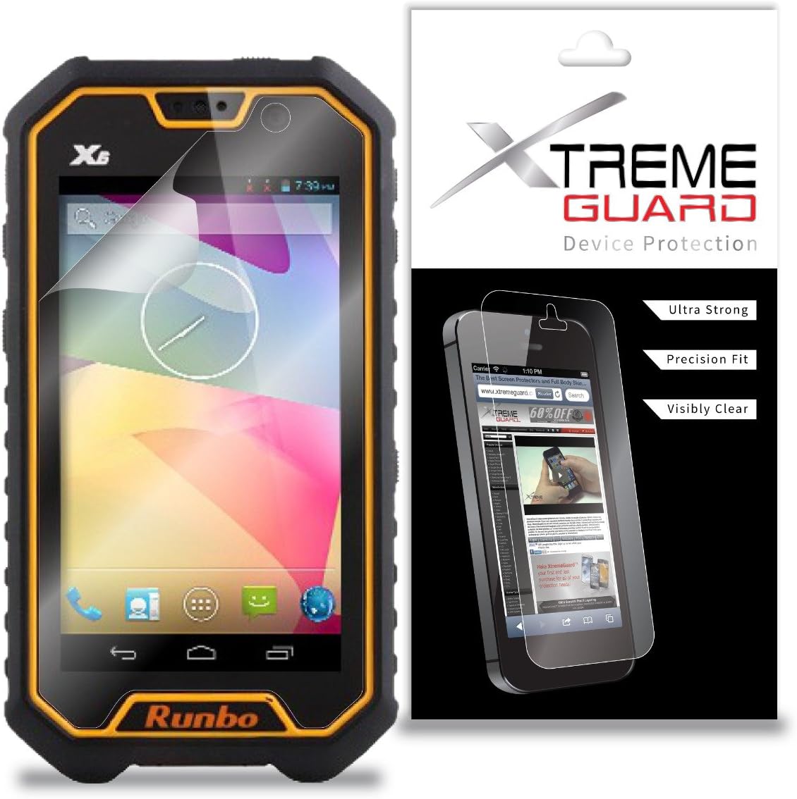 XtremeGuard Screen Protector for Runbo X6 (Ultra Clear)