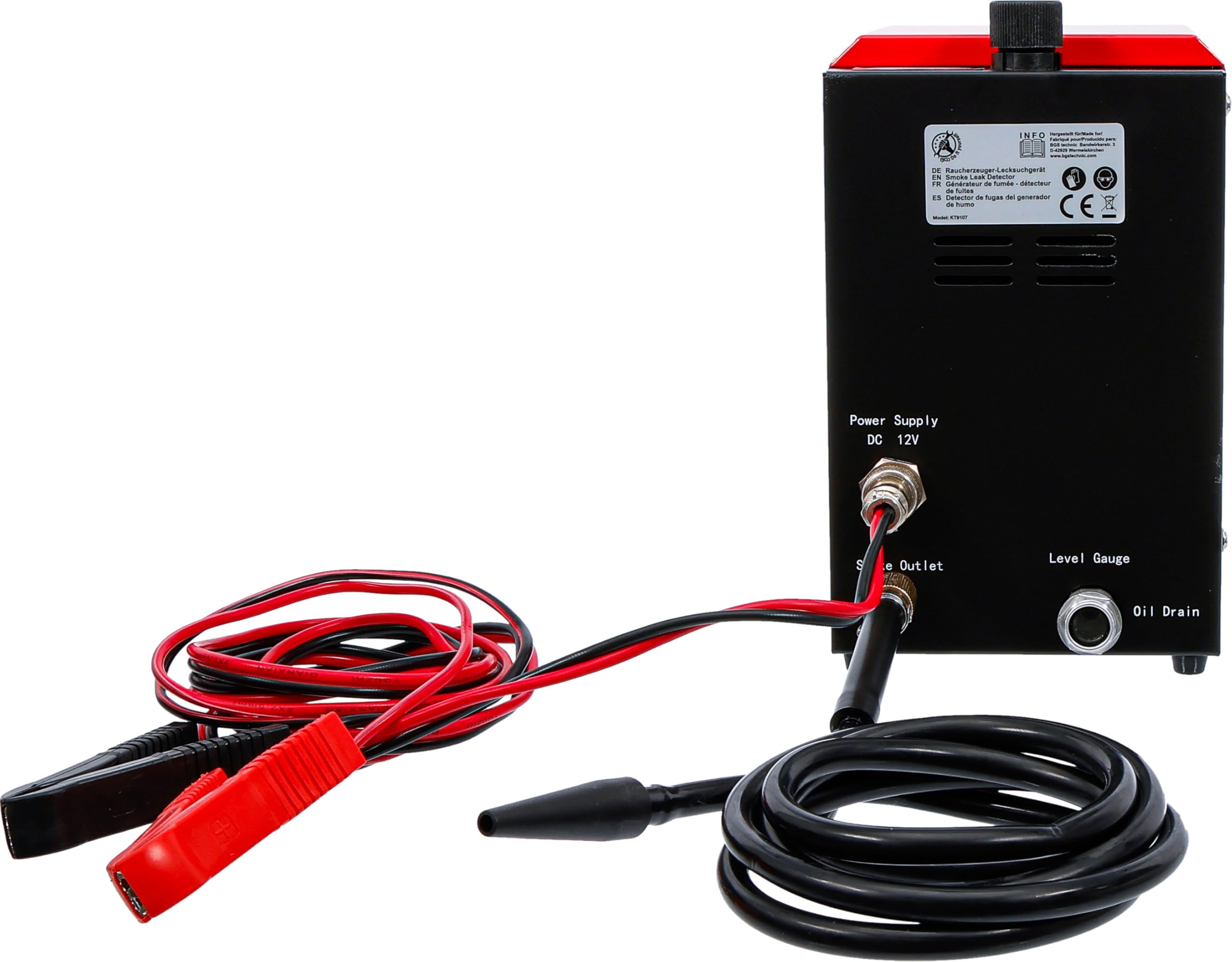 BGS DIY 90120 | Rilevatore di perdite per generatori di fumo