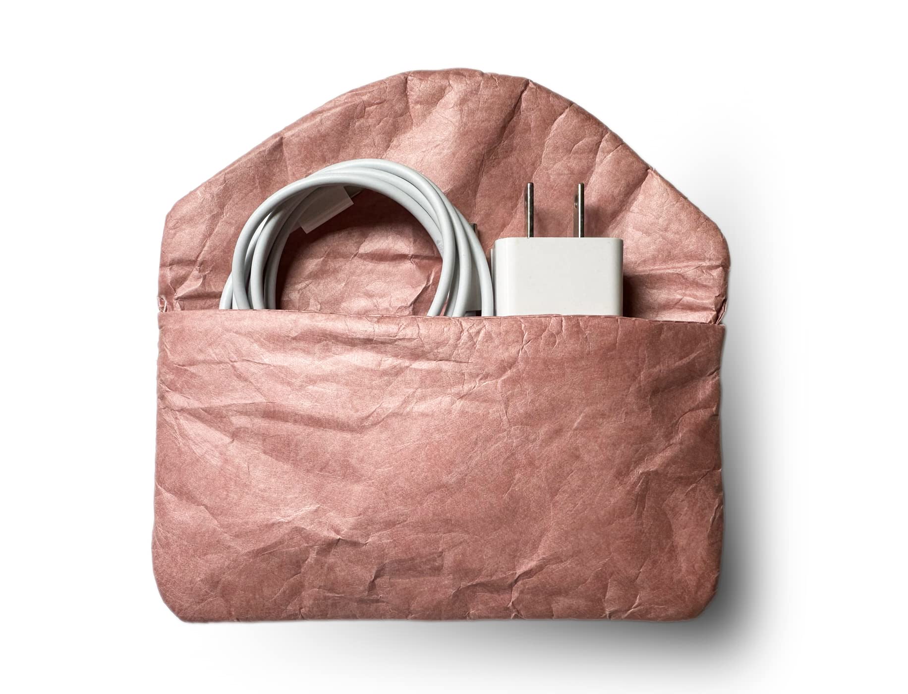 Fiber Paper Electronic Organizer Case Portable Accessories Bag