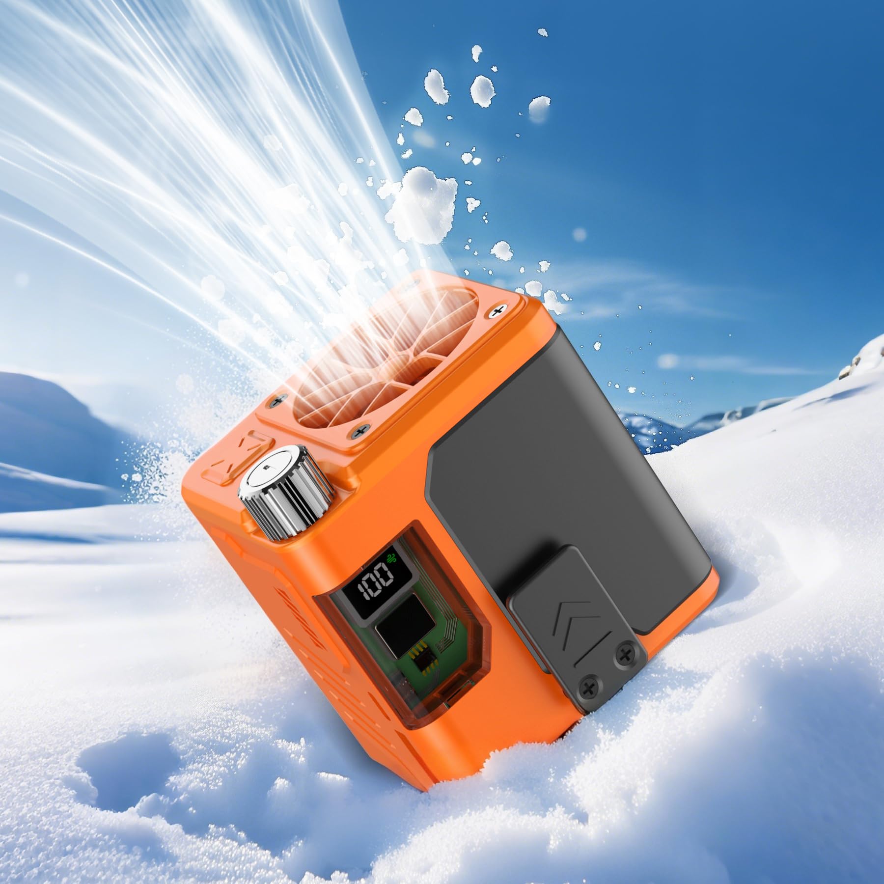 ベルトファン 熱中症対策 Amazon | 腰掛け扇風機 ベルトファン 強力 2024新型 携帯扇風機