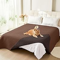 Vista 83 de hyha Manta impermeable para perro, manta suave para cama de perro, manta para mascotas, funda de sofá impermeable lavable para perros, fundas Gris