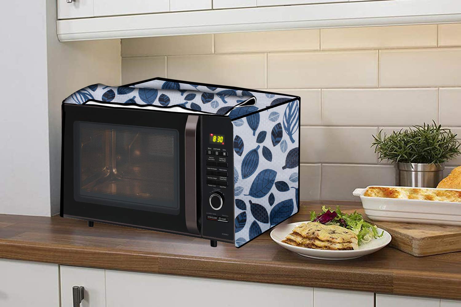 Microwave Cover for Samsung 28L - Stylish & Protective -3