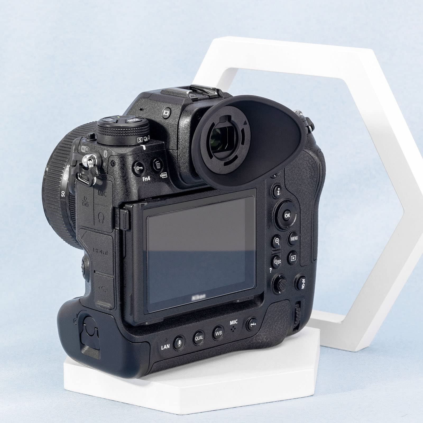 JJC Oculaire Souple en Silicone pour Appareil Photo sans Miroir Nikon Z 9, Z 8, Z9 Z8 Remplace Nikon DK-33