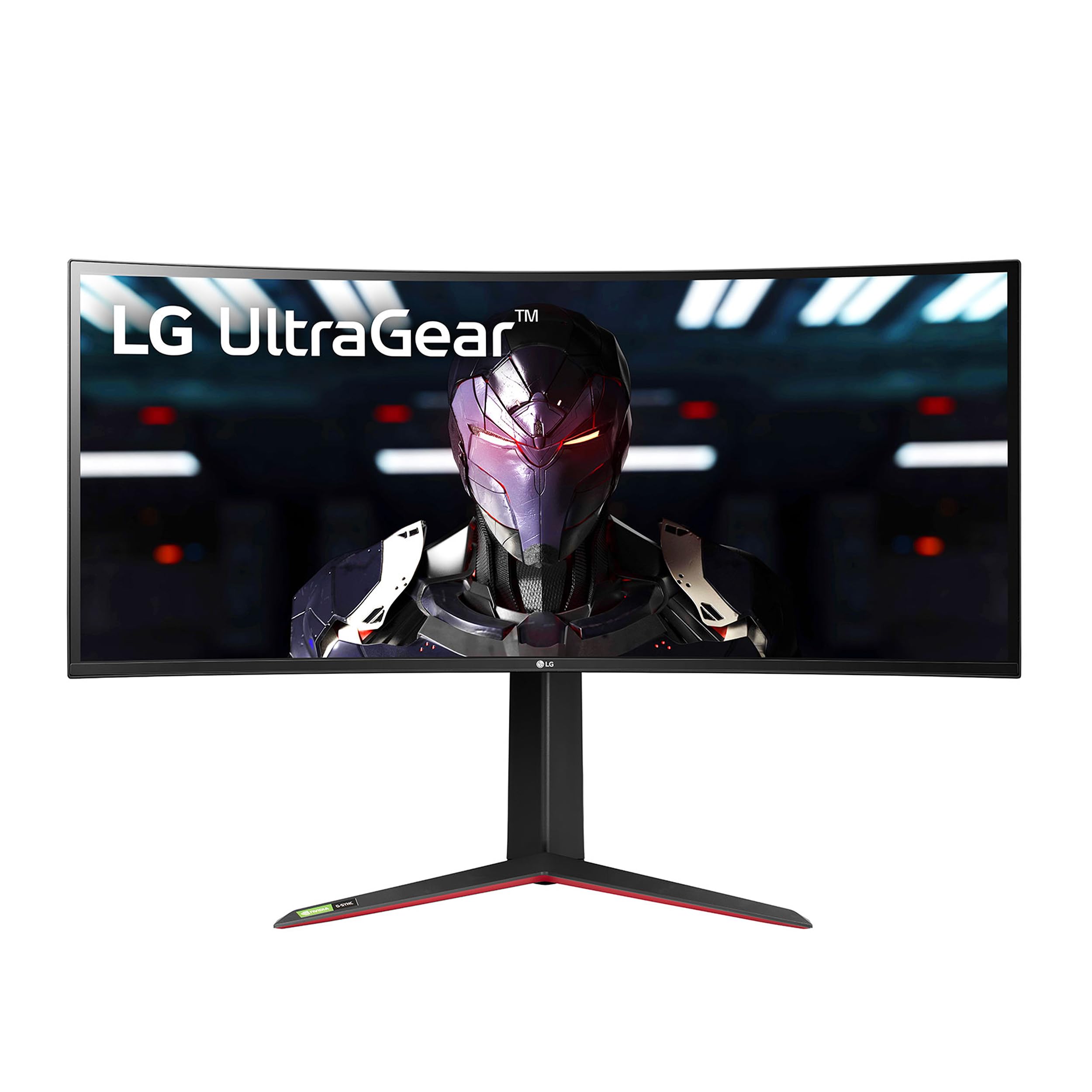 Ecran LED do gier PC LG 34GN850P B 34" zakrzywiony UWQHD Noir et Rouge