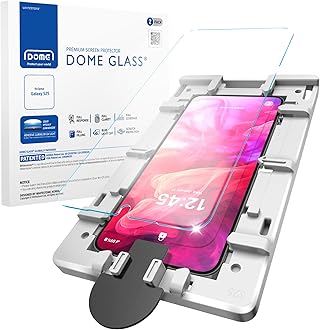 DOME GLASS Whitestone for Samsung Galaxy S25 [Perfect Full Coverage] Tempered Glass Screen Protector with a technical patent [2Pack]