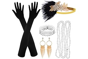 ASTARON Great Gatsby Flapper Hair Piece 1920s Accessories for Women
