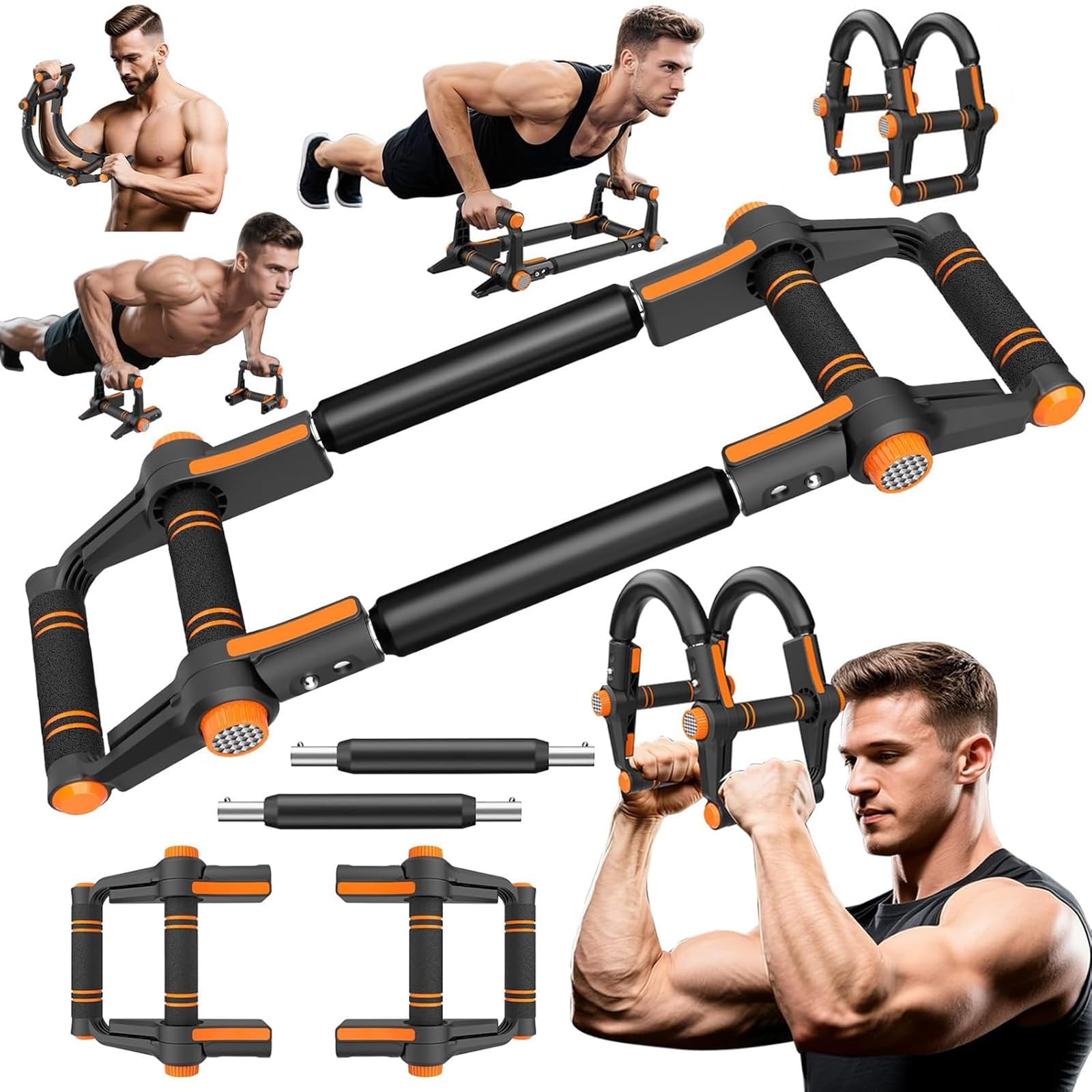 筋トレ器具　おまとめセット Amazon.co.jp: 【2026新登場モデル 3in1デザイン】筋トレ器具 プッシュ