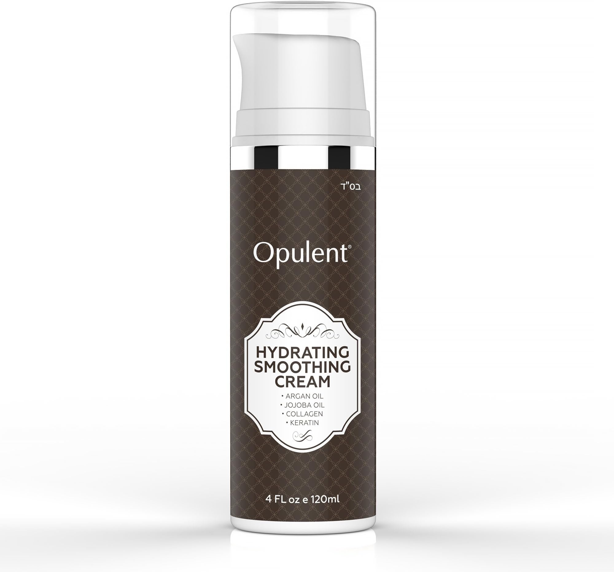 Opulent care - Leave In Cream with Argan Oil+ Keratin+ Jojoba Oil – Moisturizing Treatment for Frizzy, Curly, Dry, Color Treated Hair - 4 oz