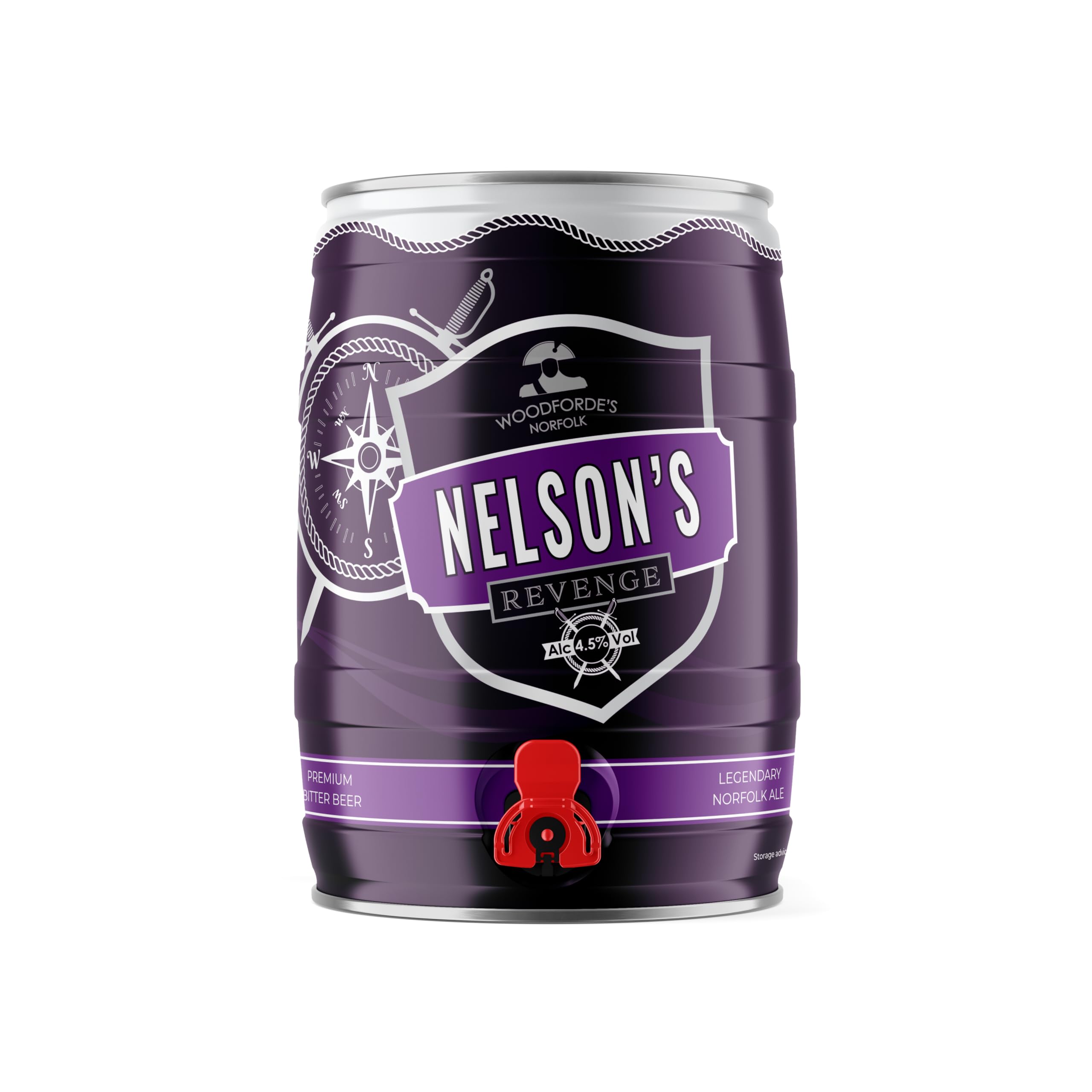 Woodforde's Nelson's 5 Litre Mini Keg