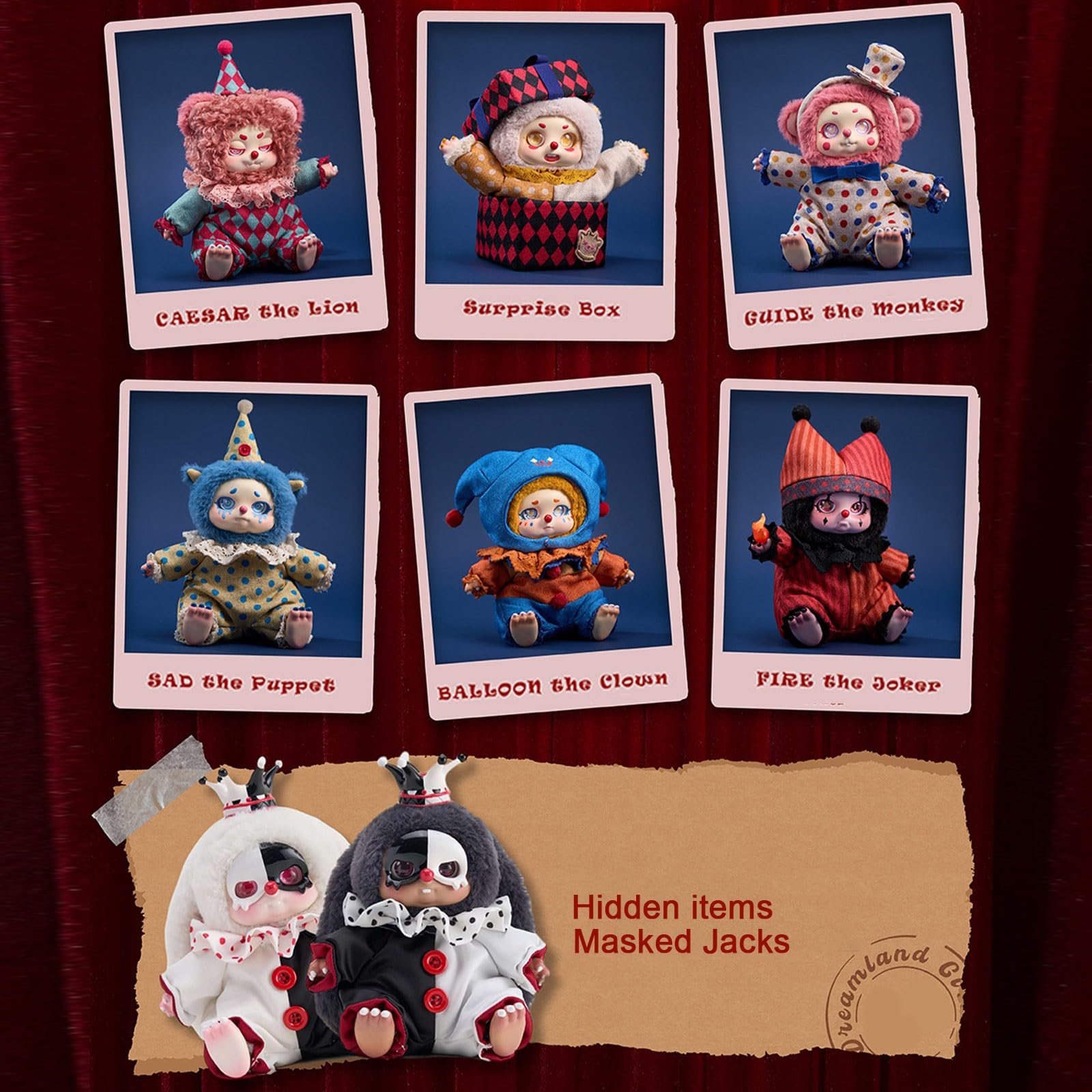 Muñecos de peluche, caja sorpresa, lindas figuras coleccionables, juguetes, regalos de cumpleaños