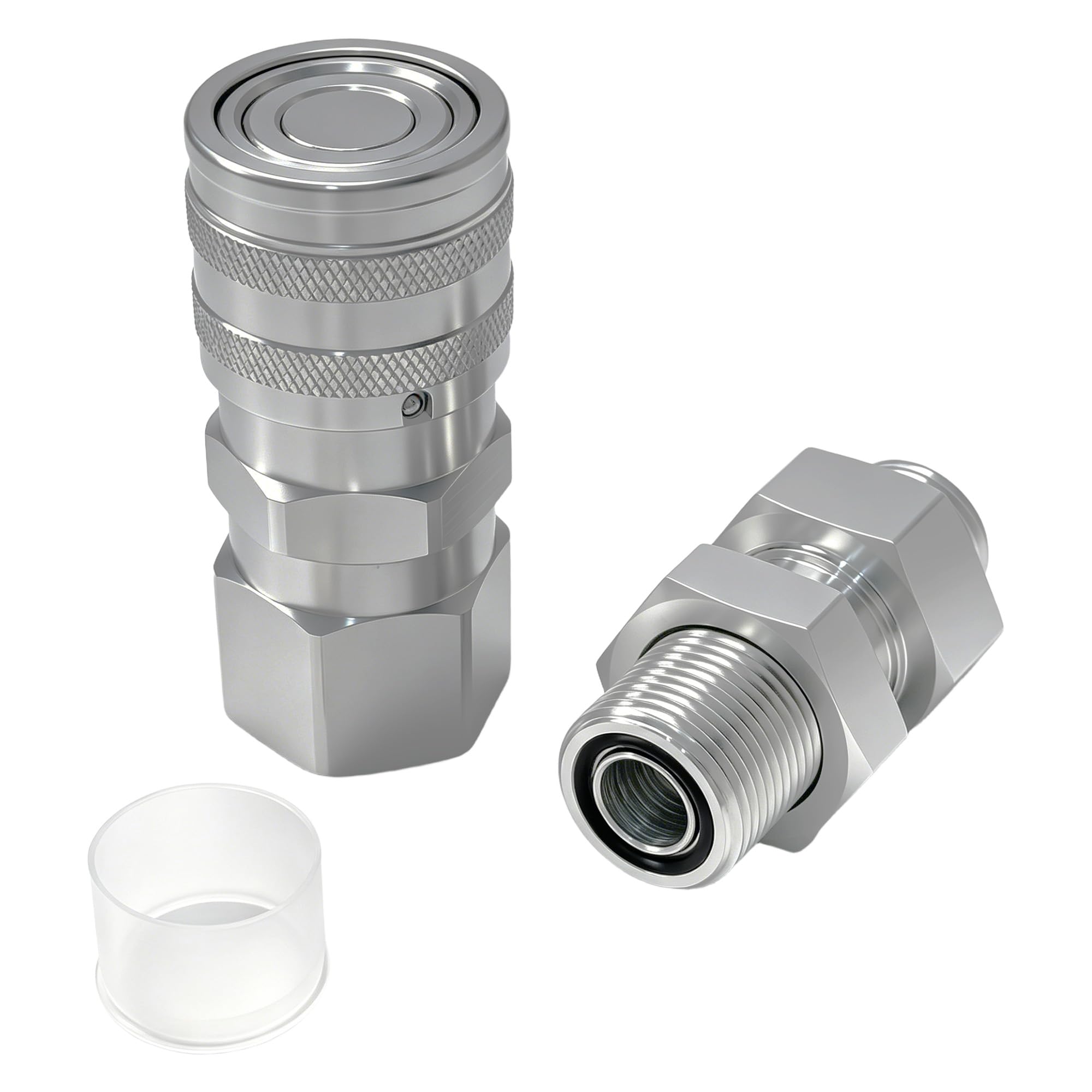 Replacement for CAT 193-8335 1938335 Replacement Female Hydraulic Flat Face Quick Coupler for Wheel Loaders