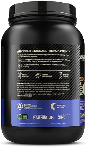 Vista 11 de Proteína caseína 100% de Optimum Nutrition, 1054574, 1, 1