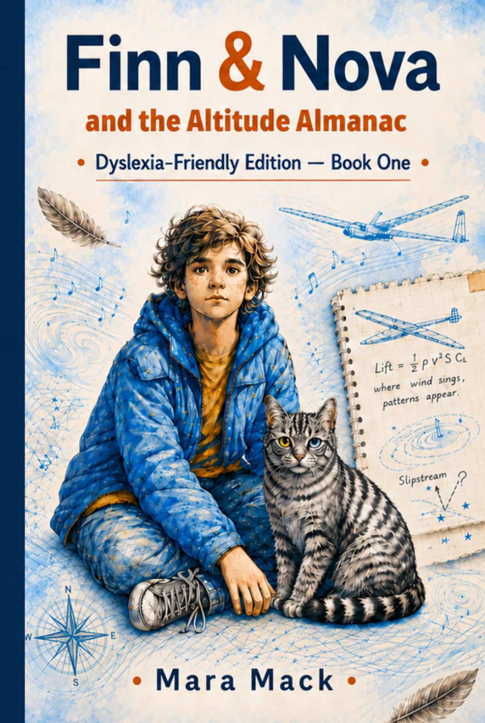 Finn & Nova and the Altitude Almanac: Dyslexia-Friendly Edition — Book One (Finn & Nova: Dyslexia-Friendly Edition)