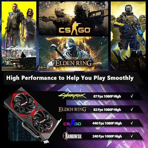 Miniatura 4 de Tarjeta gráfica Gaming GTX 1660 Super 6GB, GDRR6,192 bits, PCIE 3.0X16 Tarjeta gráfica de computadora para PC para juegos, tarjeta de video con