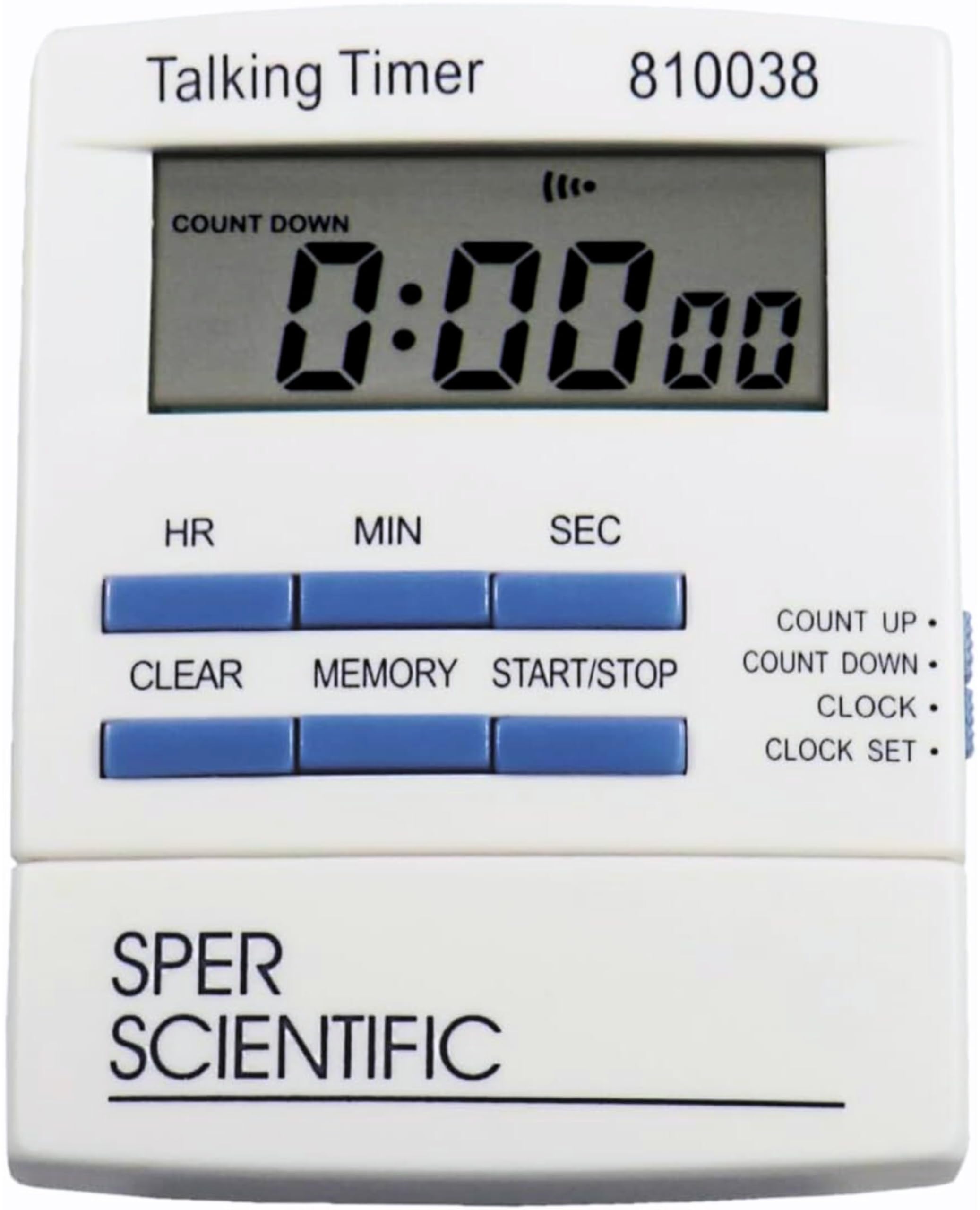 Sper Scientific Talking Lab Countdown Timer