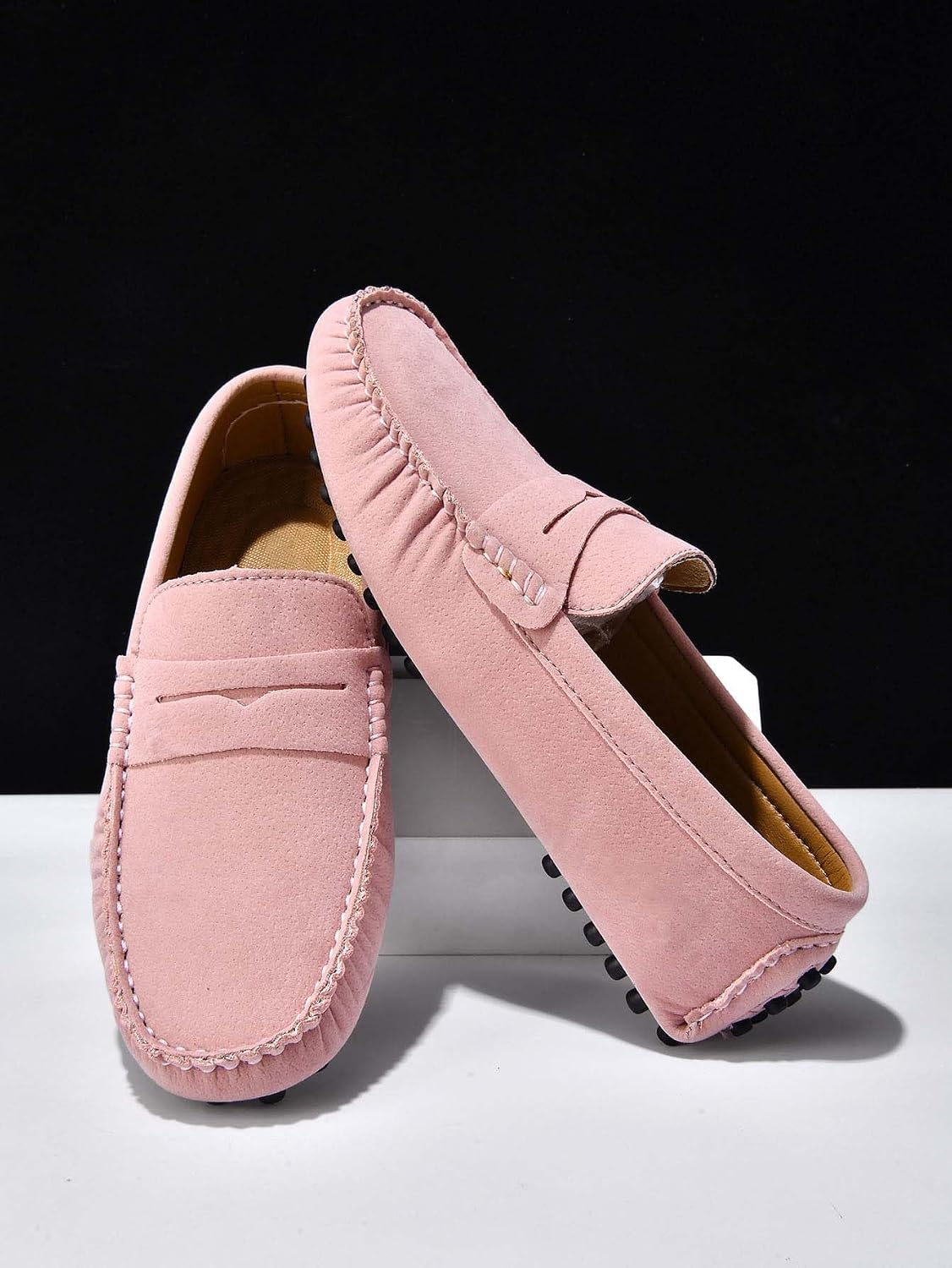 Men's Penny Loafers Casual Slip-On Flat Shoes image 4