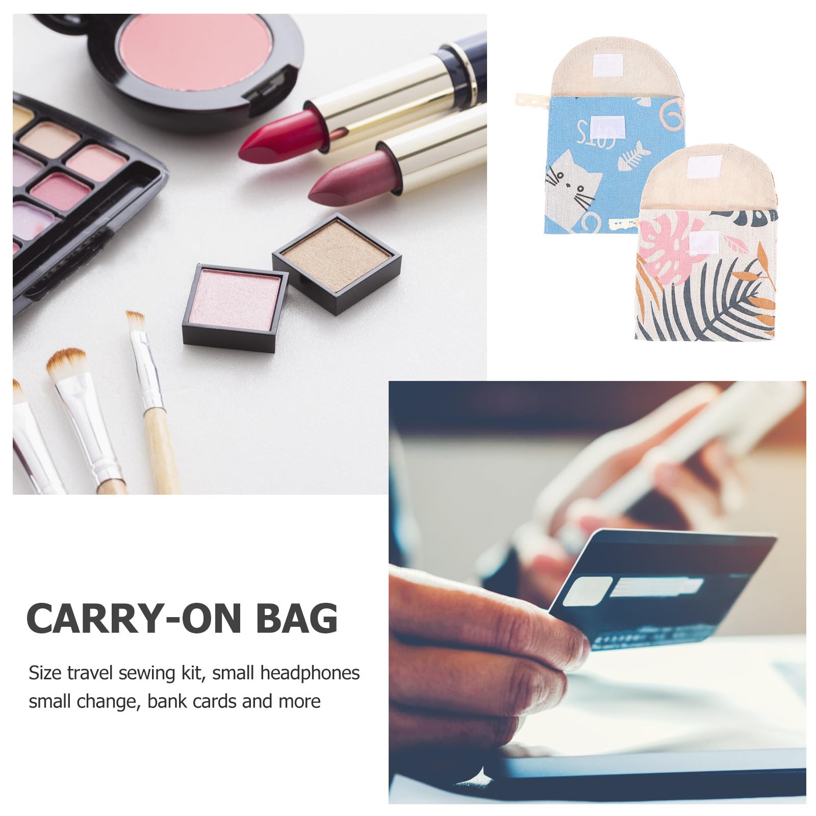TOYANDONA Borsa Porta-Assorbenti Igienici Portatile per Ragazze, Contenitore del Periodo Compatto Cerniera, Sacchetto per Conservazione degli Assorbenti Mestruali da Viaggio