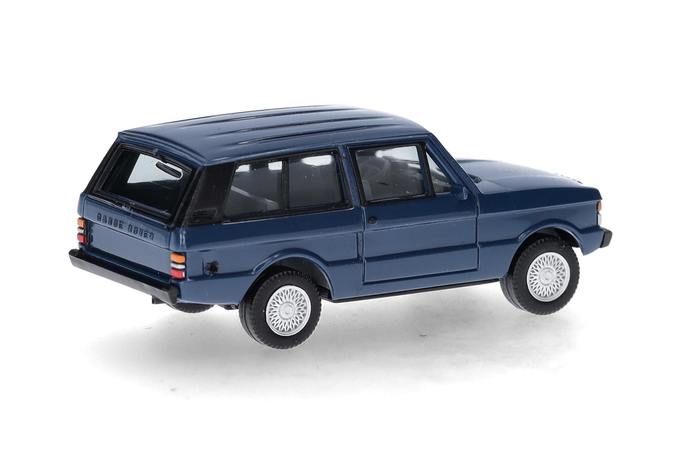 Herpa Model Car Range Rover, miniature scale 1:87, collectible, Made in Germany, plastic model, Blue - Image 2