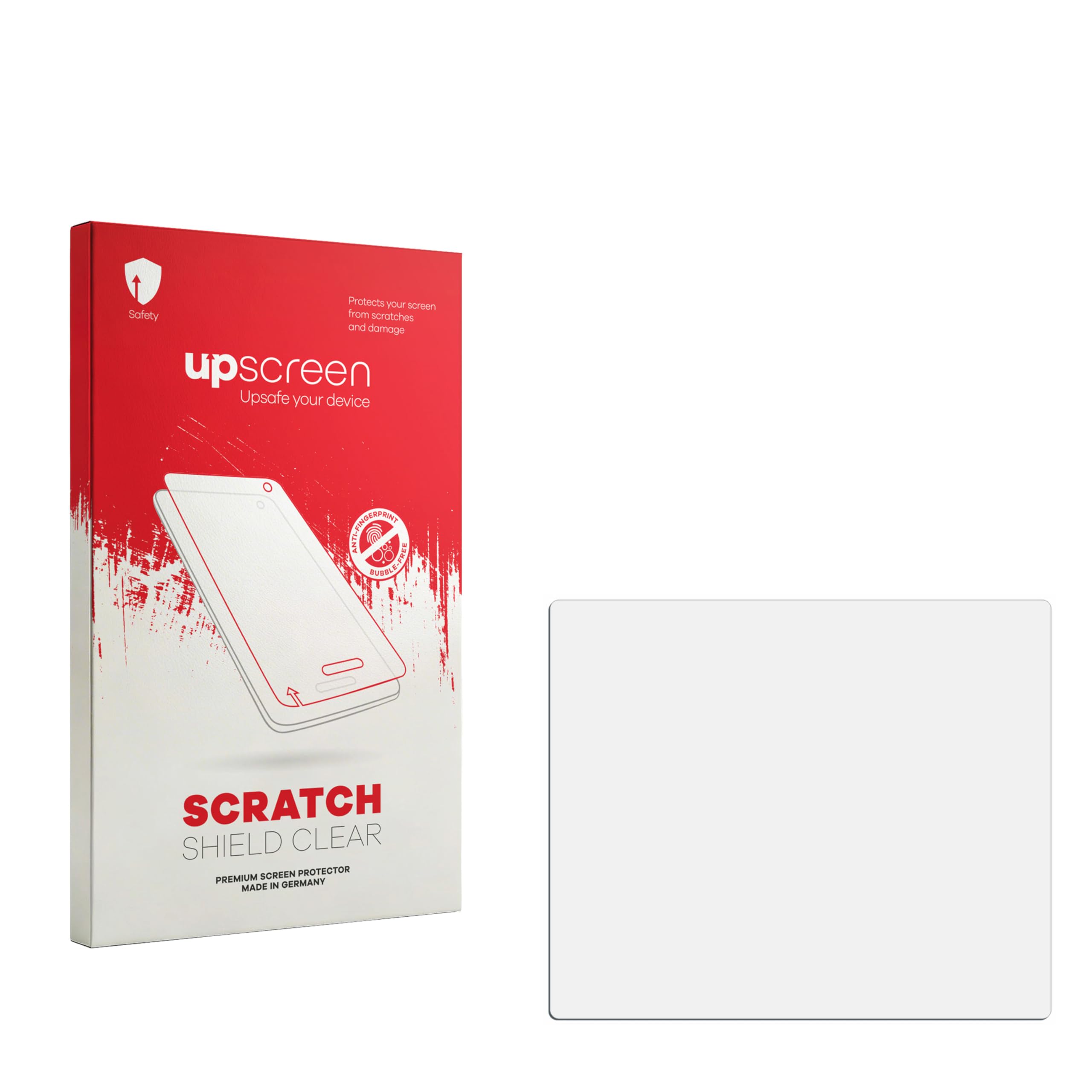 upscreen Schutzfolie für Keyence IM-X1540 | Glasplatte, Transparenter Displayschutz Made in Germany, Kristall-Klar Kratzschutz Anti-Fingerprint