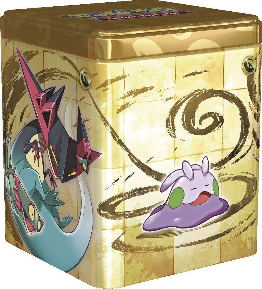 Pokèmon Stapel-Tin Printemps 2024 DE Solution Rangement pour Cartes contre Usure et Poussière