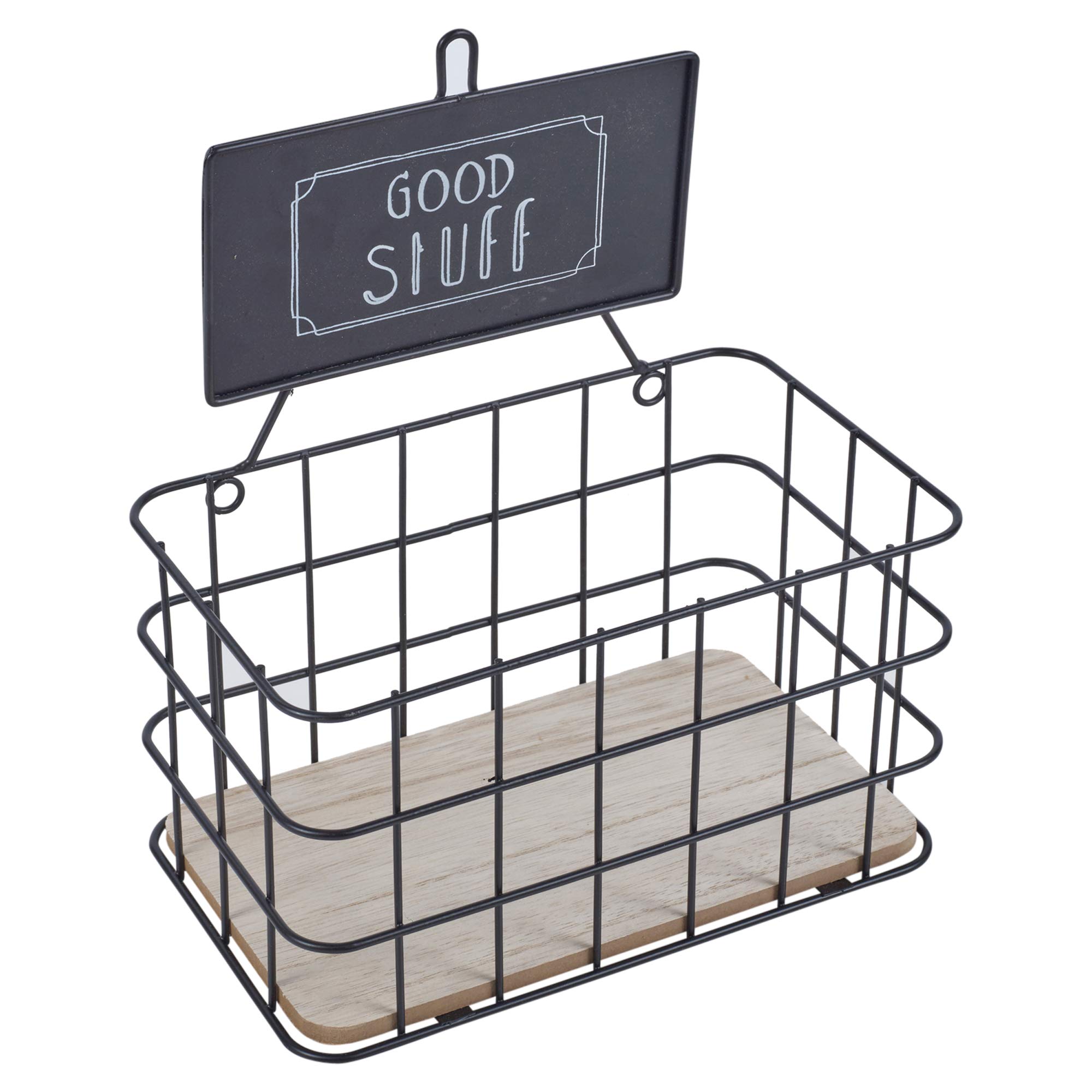URBNLIVING Metal Display Rack Basket Shelf For Home & Shops