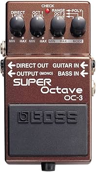 BOSS OC-3 Dual Super Octave Pedal - Polyphonic Octave Effects