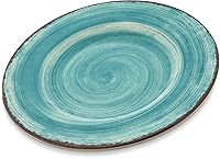 Vista 1 de Carlisle FoodService Products Plato reutilizable de plástico Mingle para cena con estilo de cerámica para el hogar y el restaurante, de melamina, 9