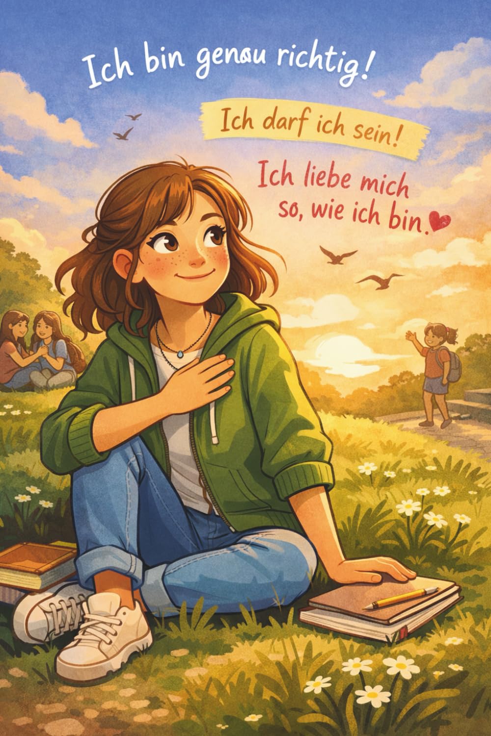Ich bin genau richtig!: Ein Kinderbuch über Selbstwert, Mut und das Anderssein