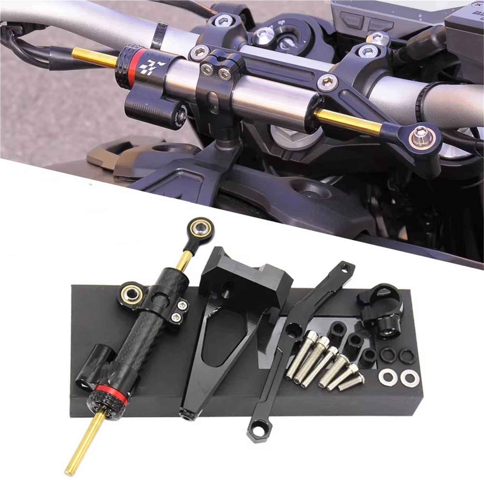 Motorrad-Lenkungsdämpfer-Stabilisator Für Yamaha Für MT-09 Für FZ-09