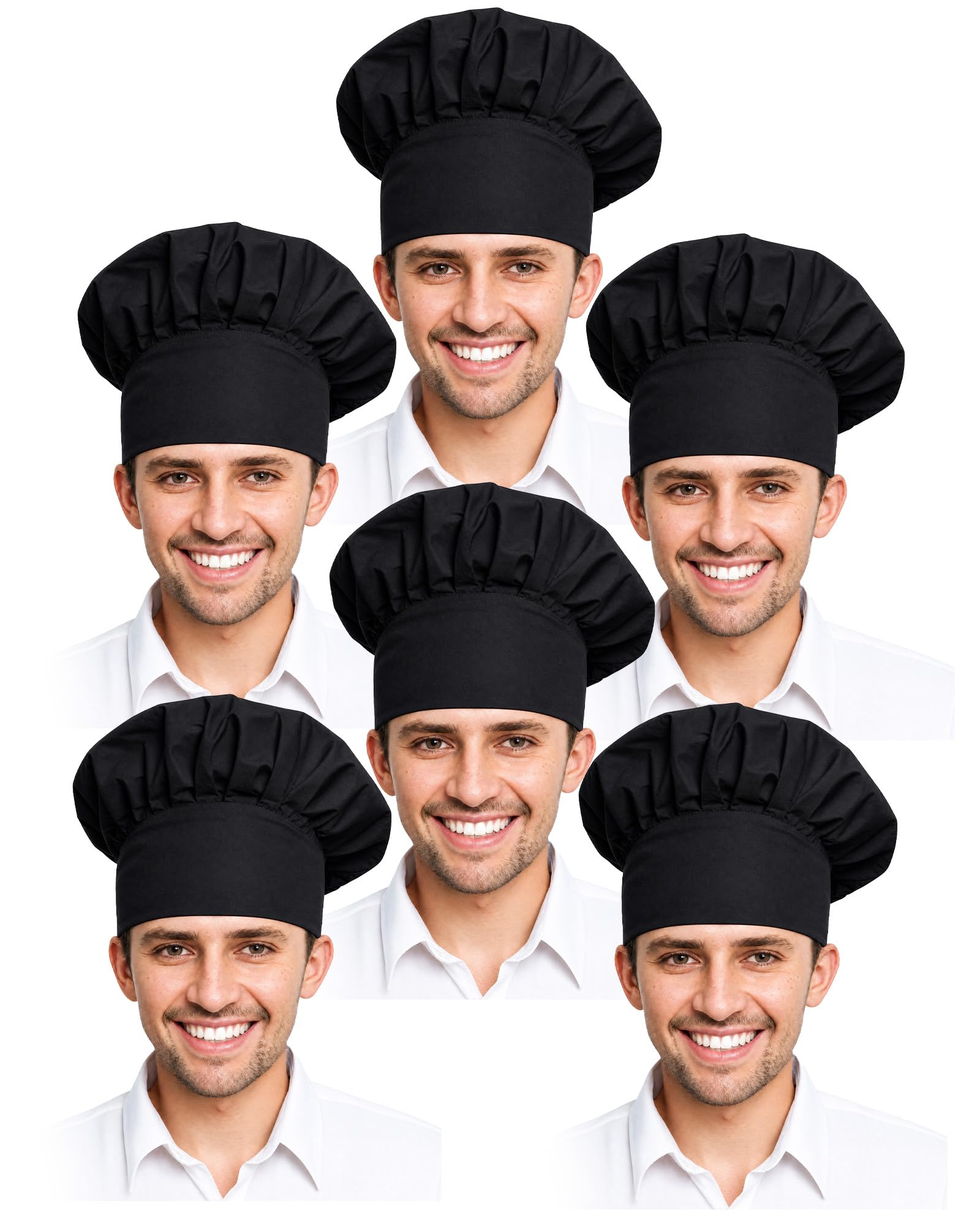 Xeoxarel Chef Hat for Men/Women, Baker Kitchen Cooking Cap