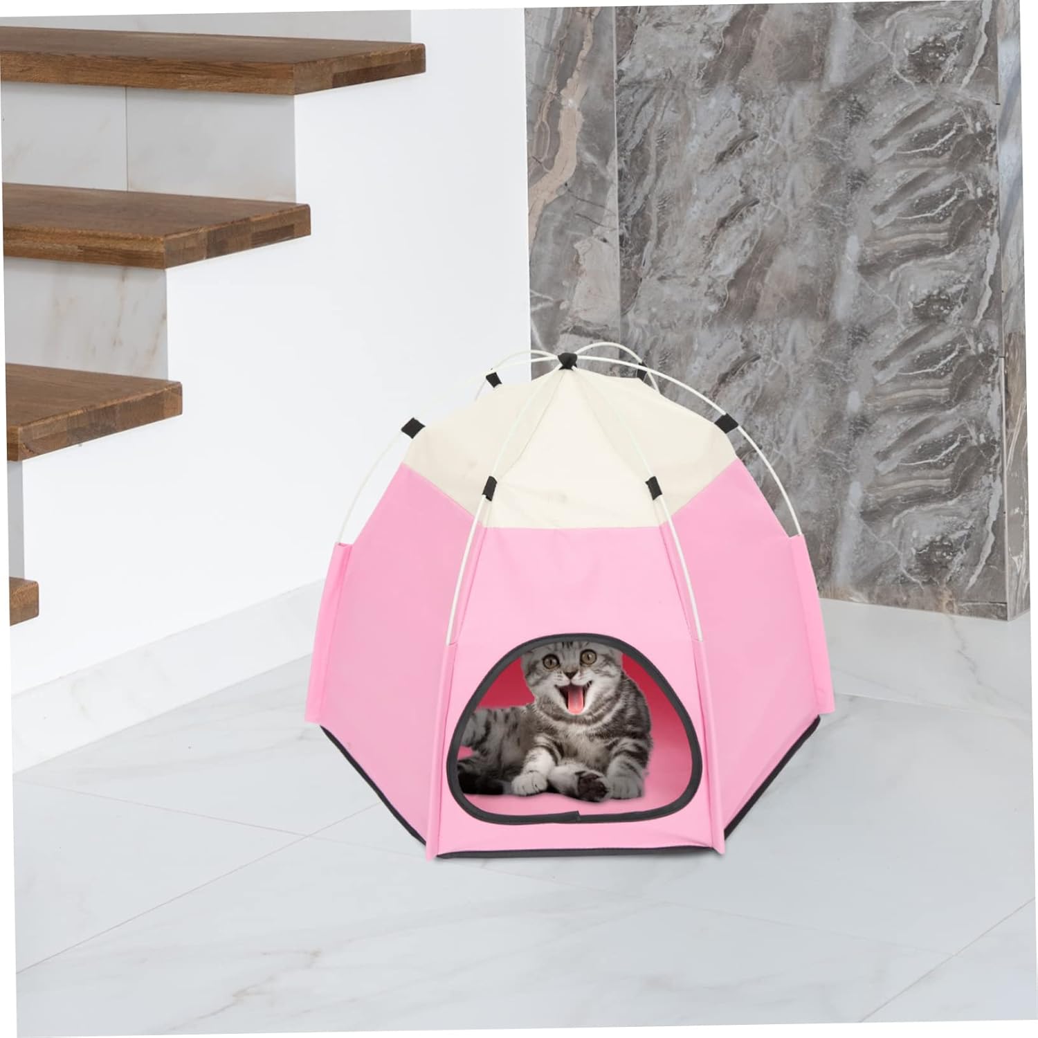 Sosoport 3pcs Folding Breathable Pet Tent Indoor Dog Nest and Cat Sleeping Tent for Cozy Rest Safe Space and Comfortable Environment for Pets