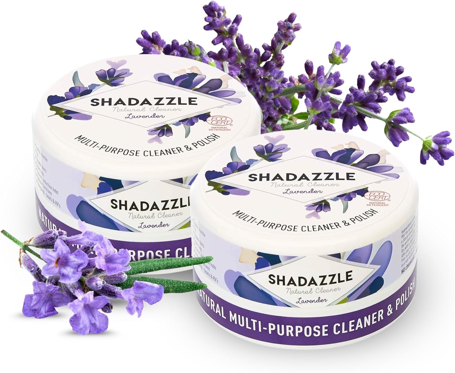 Shadazzle Natural All Purpose Cleaner and Polish – Eco friendly Multi-purpose Cleaning Product (2 Pack, Eucalyptus)