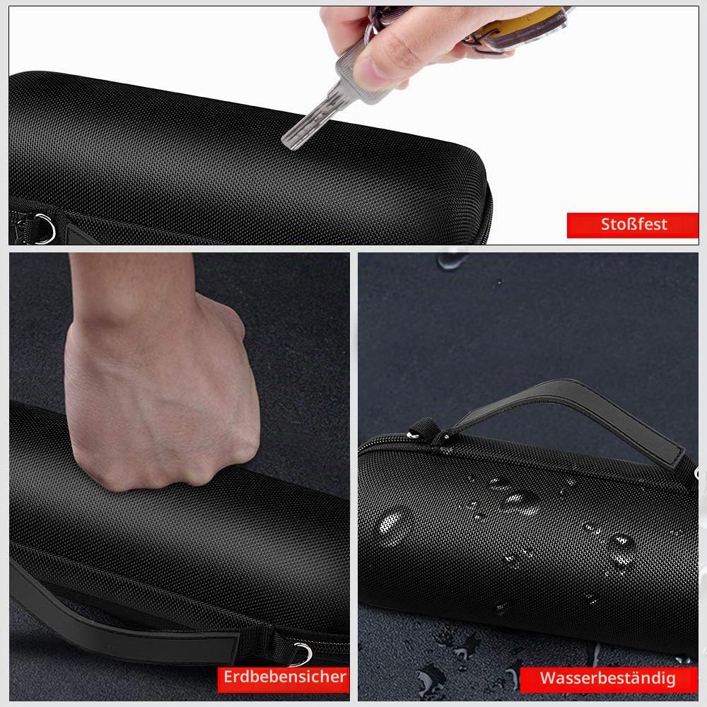 Tragetasche für JBL Tuner 2/3, Flip 6, Flip 5, Essential 2 Bluetooth Box Wasserdichter portabler Lautsprecher - Schutz Hülle