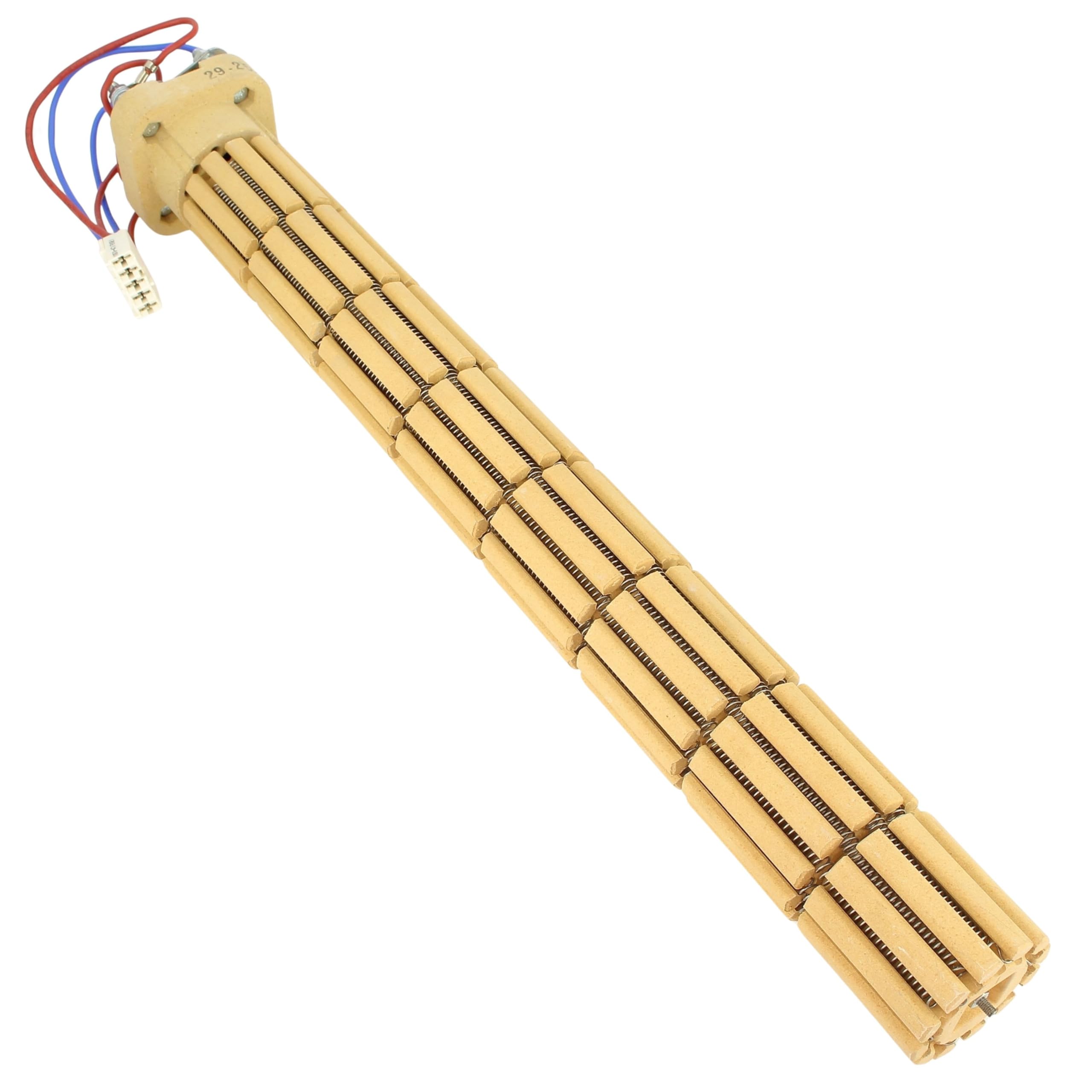 DIFF - Résistance stéatite tete carrée cablée 3000W, 430mm, TC - DIFF pour Atlantic : 060480/060484/099106