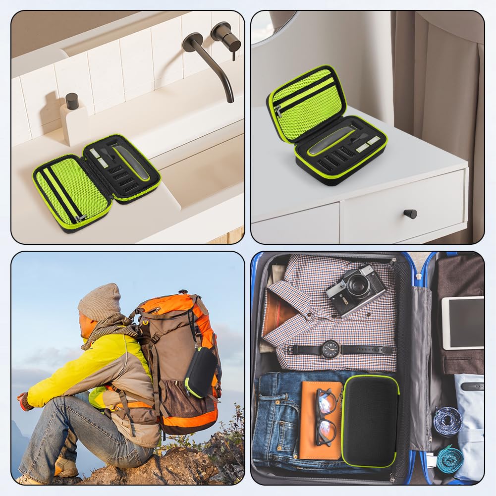 Etui na Philliips O Blade QP2520/30/70/90, QP2620/30, QP2724, QP2824/30/34, QP6550 pokrowiec ochronny na golarkę elektryczną, twarda obudowa EVA z gąbką