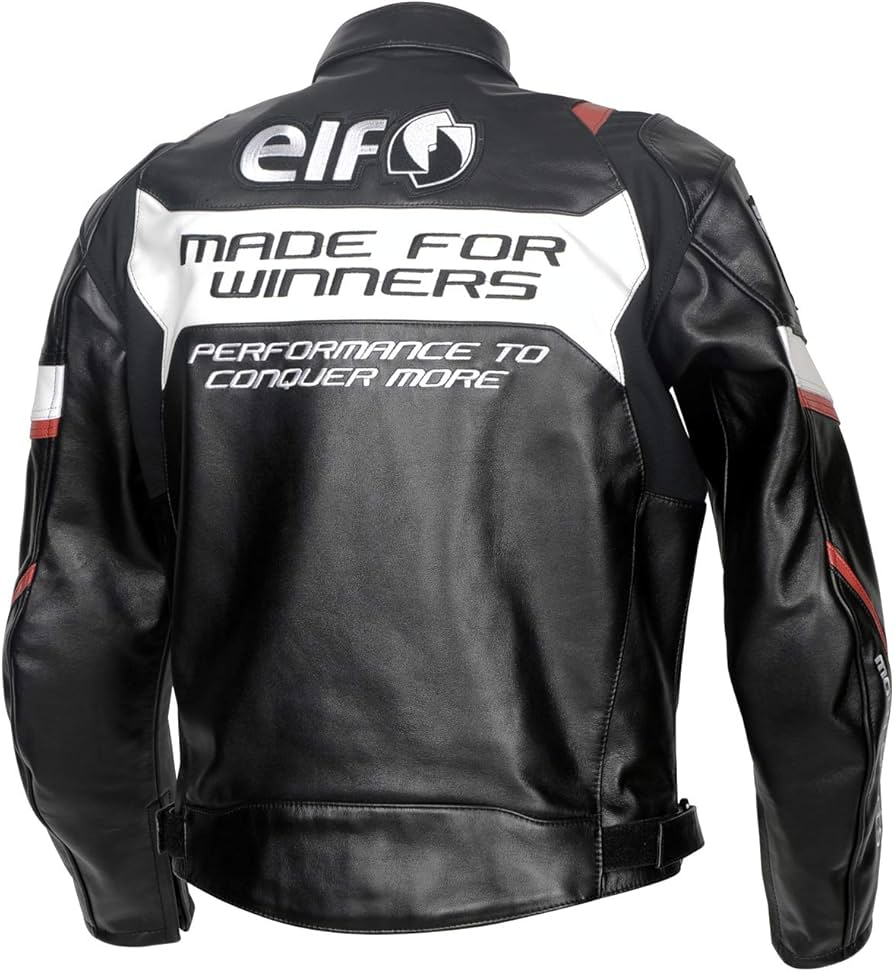 elf Original Collection レザーライディングジャケット Amazon | [エルフ] バイク用ジャケット ｴｳﾞｫﾙﾂｨｵｰﾈPUﾚｻﾞｰｼﾞｬｹｯﾄ Black