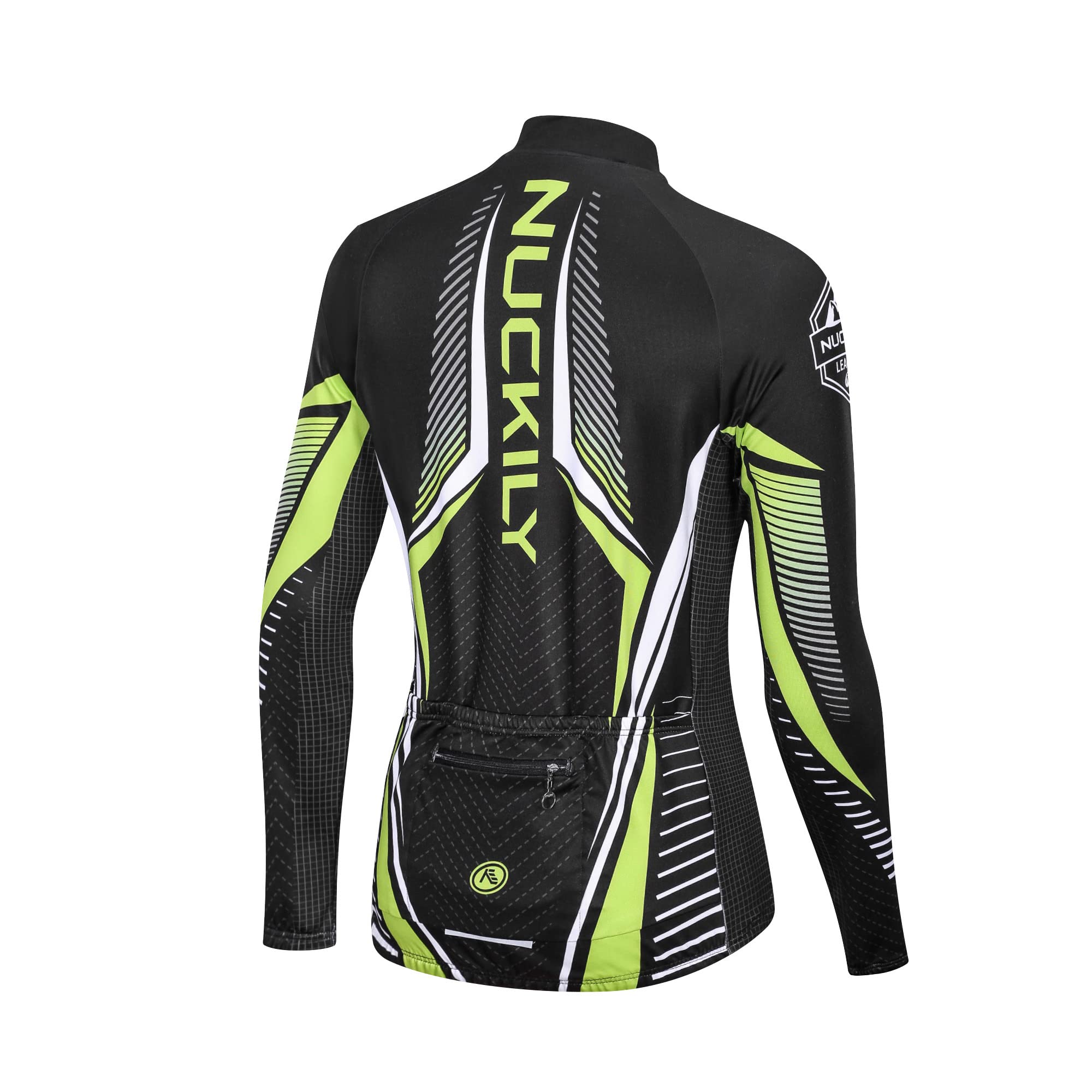 NUCKILY Mens Antivento Giacche Inverno In Pile Termico Ciclismo Jersey Impermeabile Mountain Bike Strada Della Bicicletta Cappotto