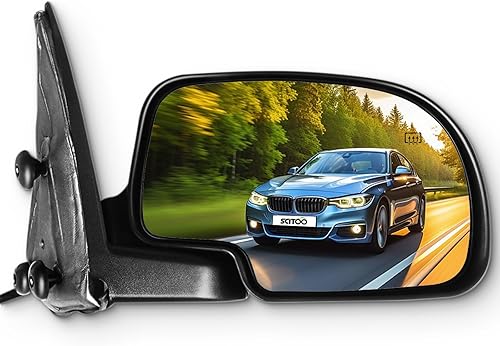 SCITOO Espejo retrovisor lateral derecho del pasajero para 2000 para Chevy Tahoe exclPara UDing Z71 modelos para GMC Yukon exclPara UDing Denali
