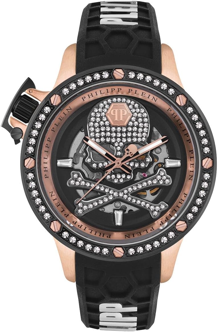 Philipp Plein Plein Rich Men's Automatic Silicone Watch