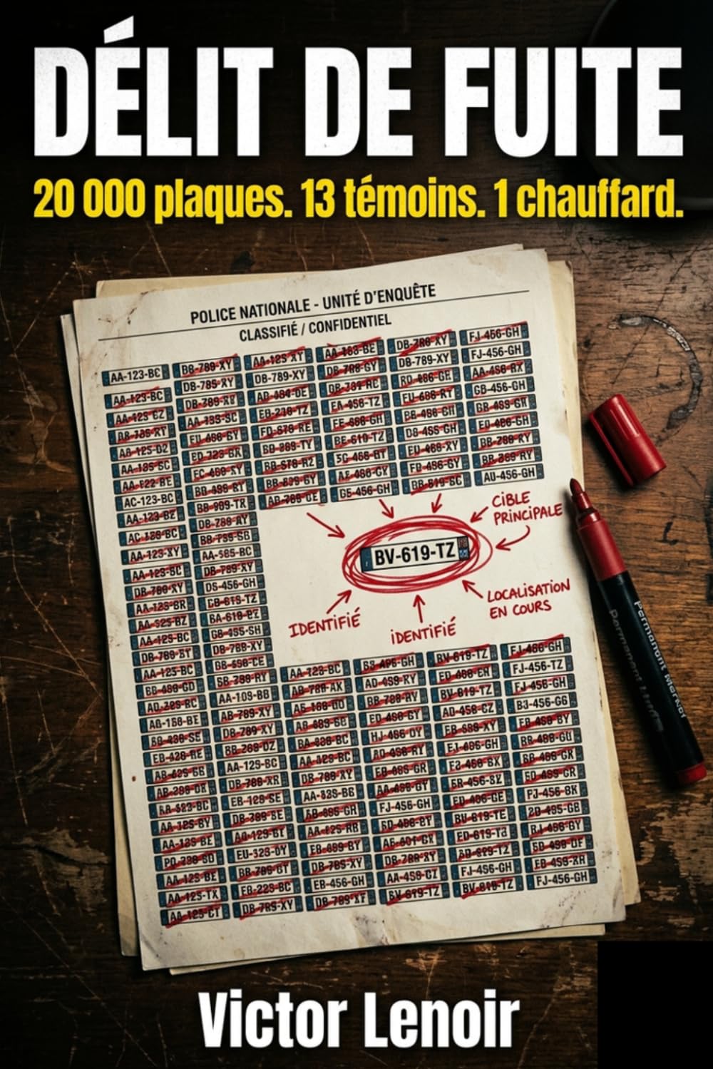 Délit de fuite : 20 000 suspects, 1 coupable – Enquête interactive à résoudre soi-même: Un livre-jeu d’enquête et de déduction pour adultes et ados