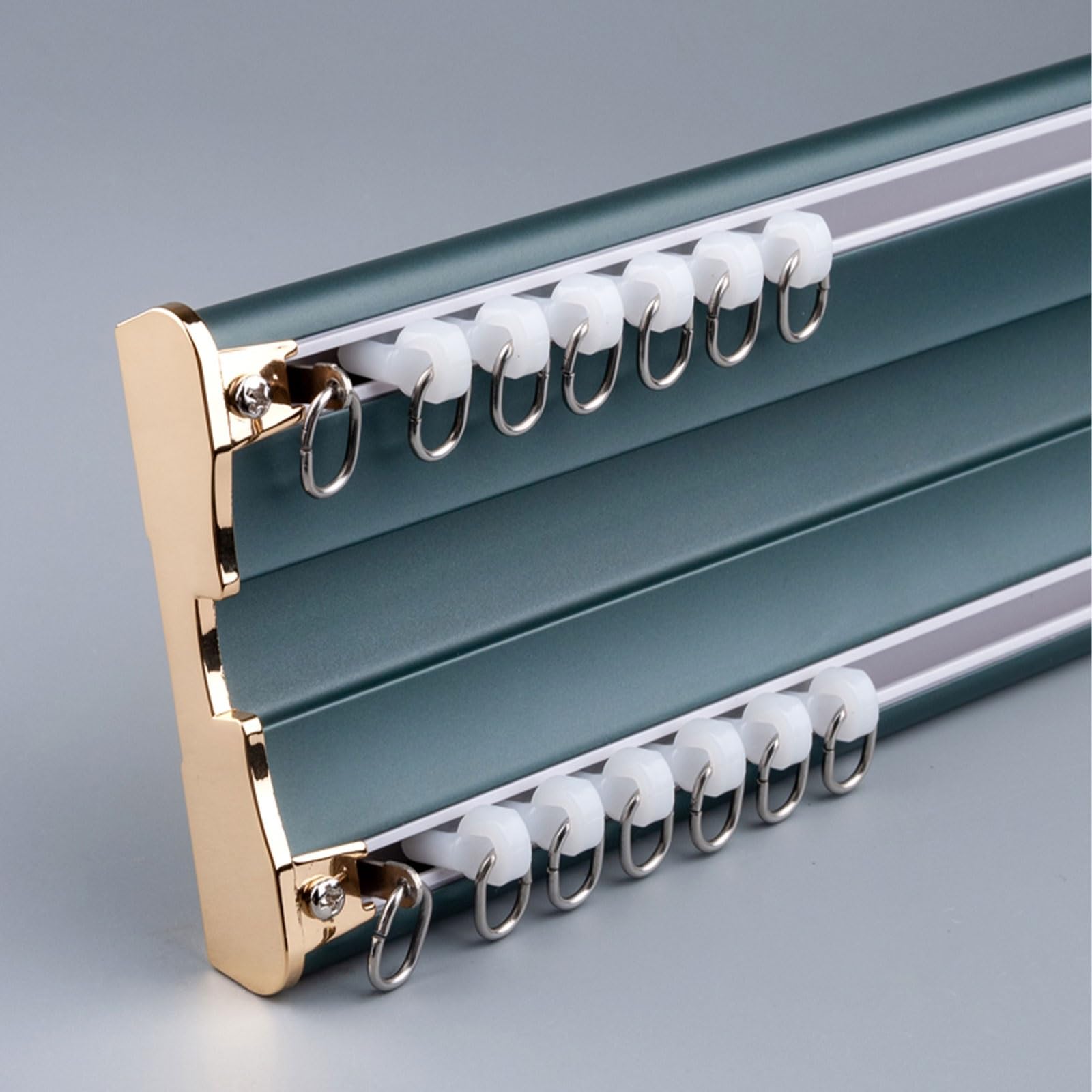 Rail de plafond rideau double silencieux pour cloisonner sans travaux