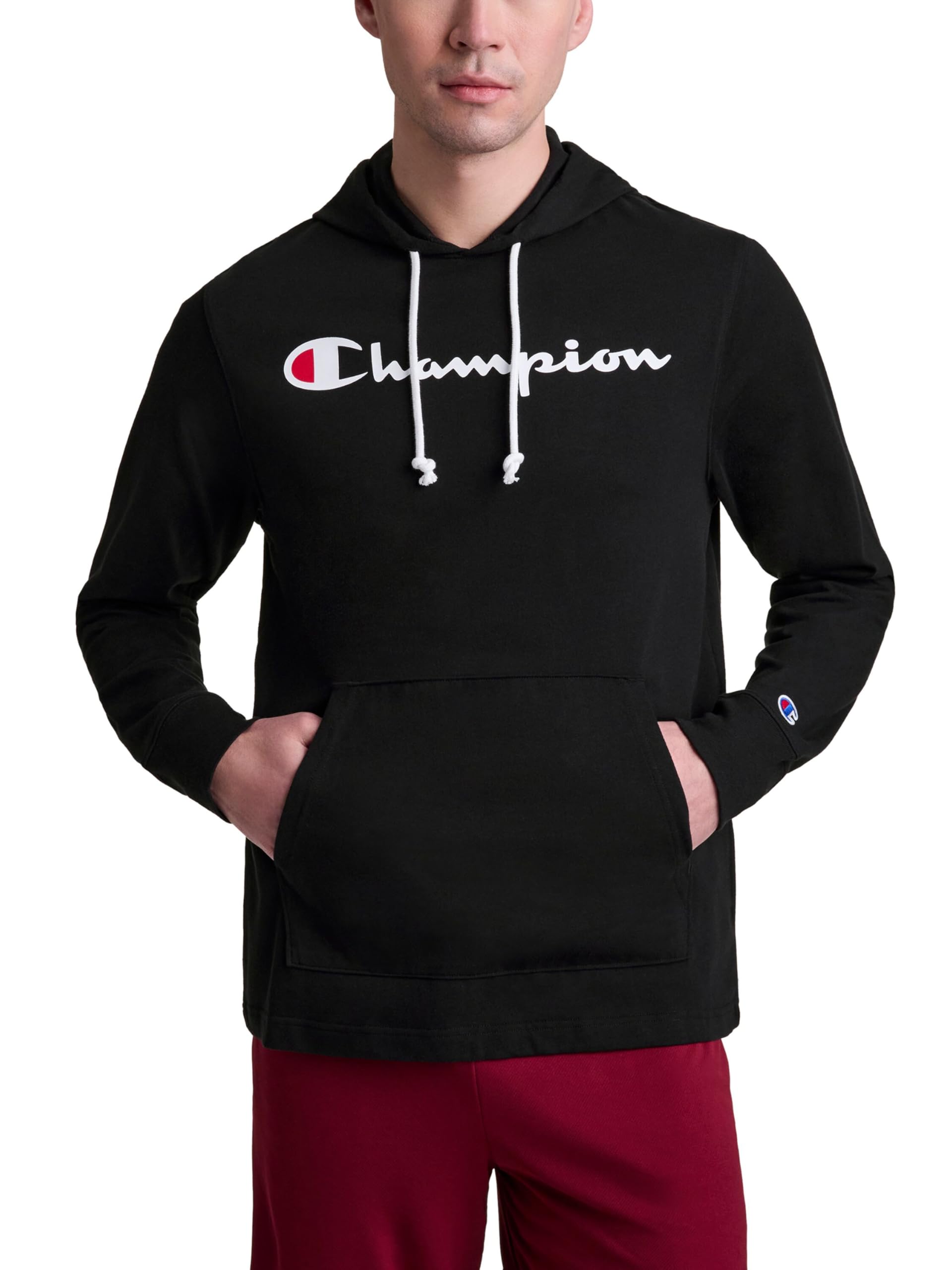 Champion Men's Middleweight Champion Hoodie Jacket, Black-549921, XXL UK