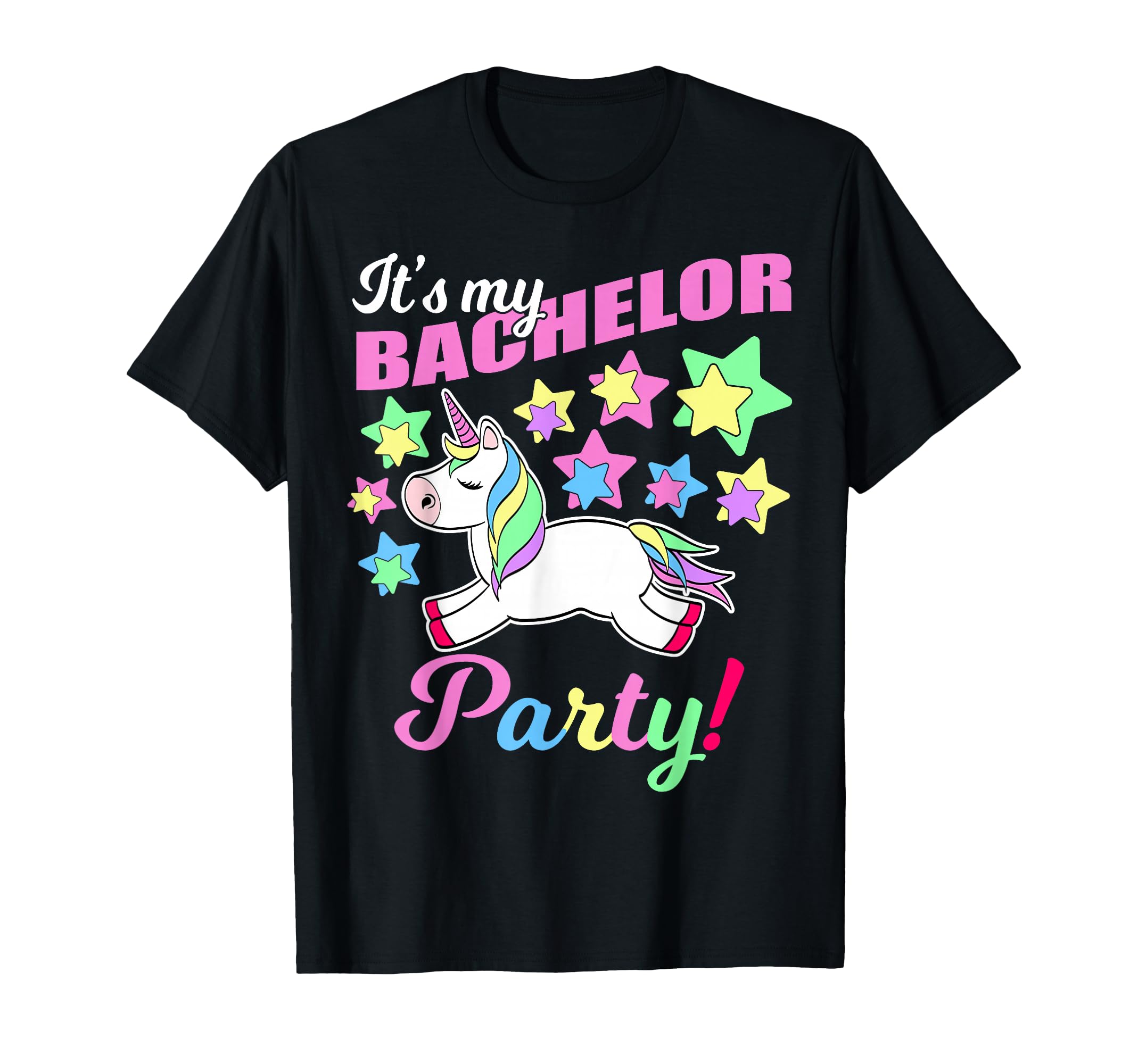 Its My Bachelor Party Unicorn Funny Marriage Party T-Shirt