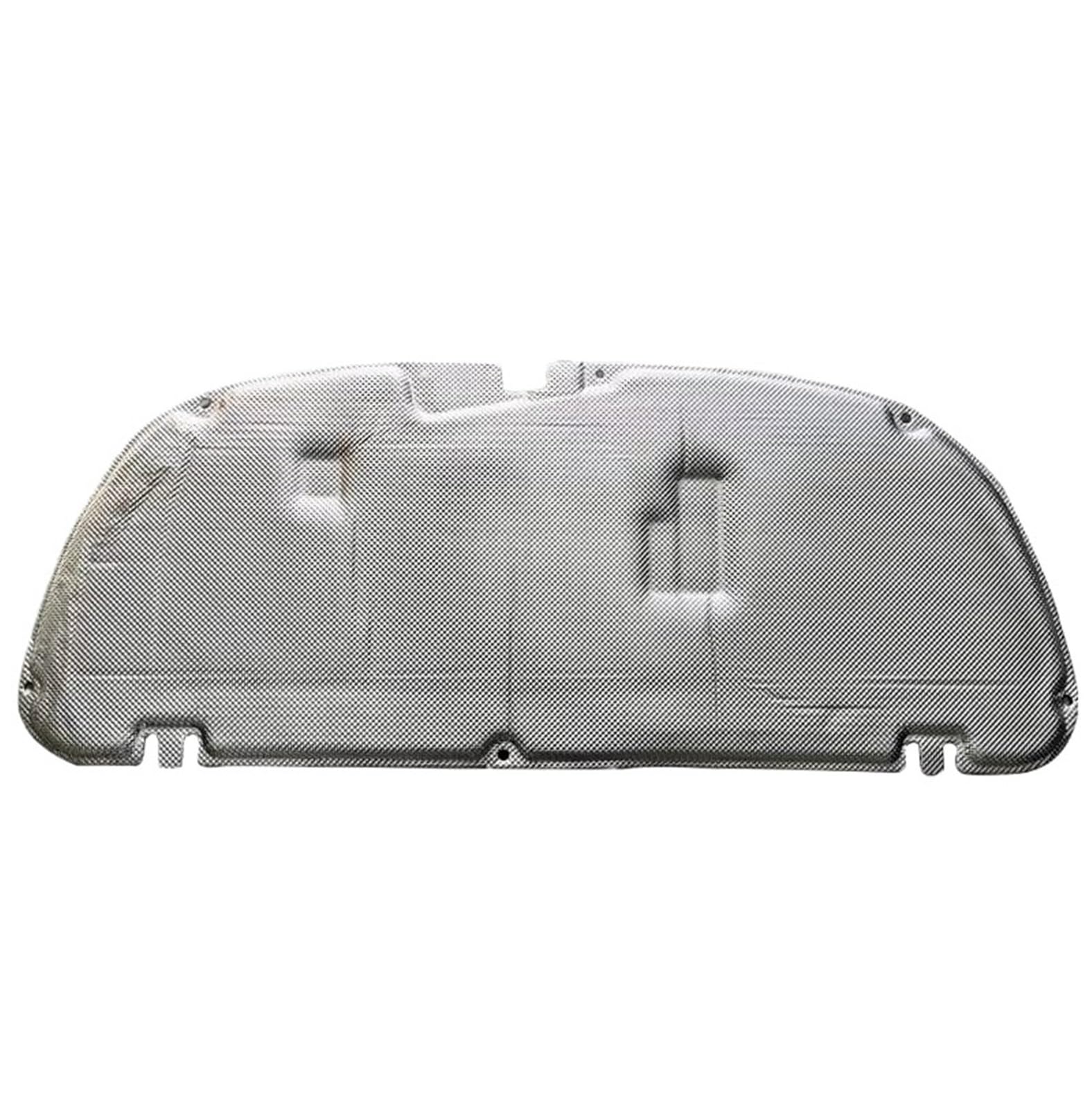 Fdurftar Full Aluminum Foil Cotton Soundproof Cover For Toyota For Corolla Touring 2019 2020 Front Hood Engine Sound Heat Insulation Cotton Engine Hood Insulation Pad(Full Aluminum Foil)