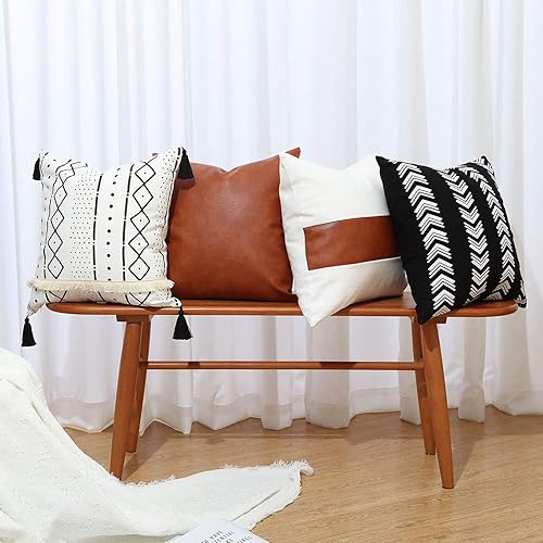 GALMAXS7 Boho Throw Pillow Covers 18 x 18 Set of