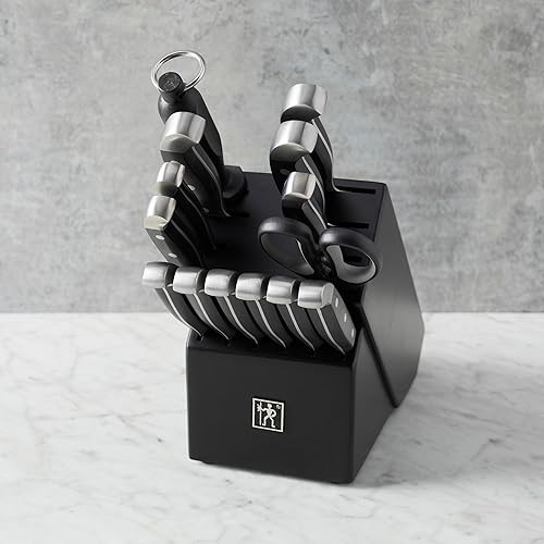 Miniatura 5 de Henckels Statement - Juego de cuchillos de cocina de 15 piezas con bloque, cuchillo de chef, juego de cuchillos de carne, afilador de cuchillos de