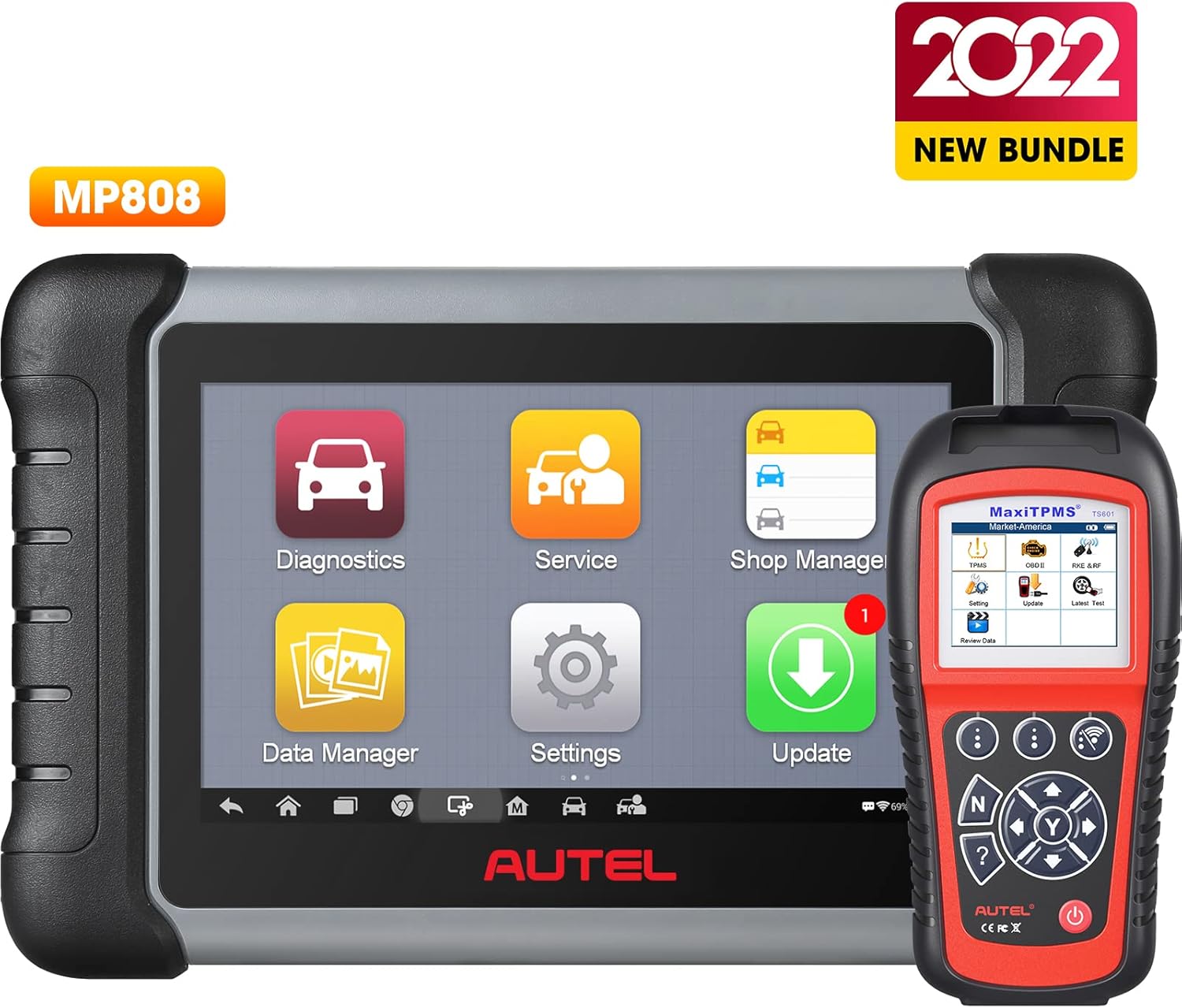 Autel Scanner MaxiPRO MP808 OBD2 Diagnostic Scan Tool with